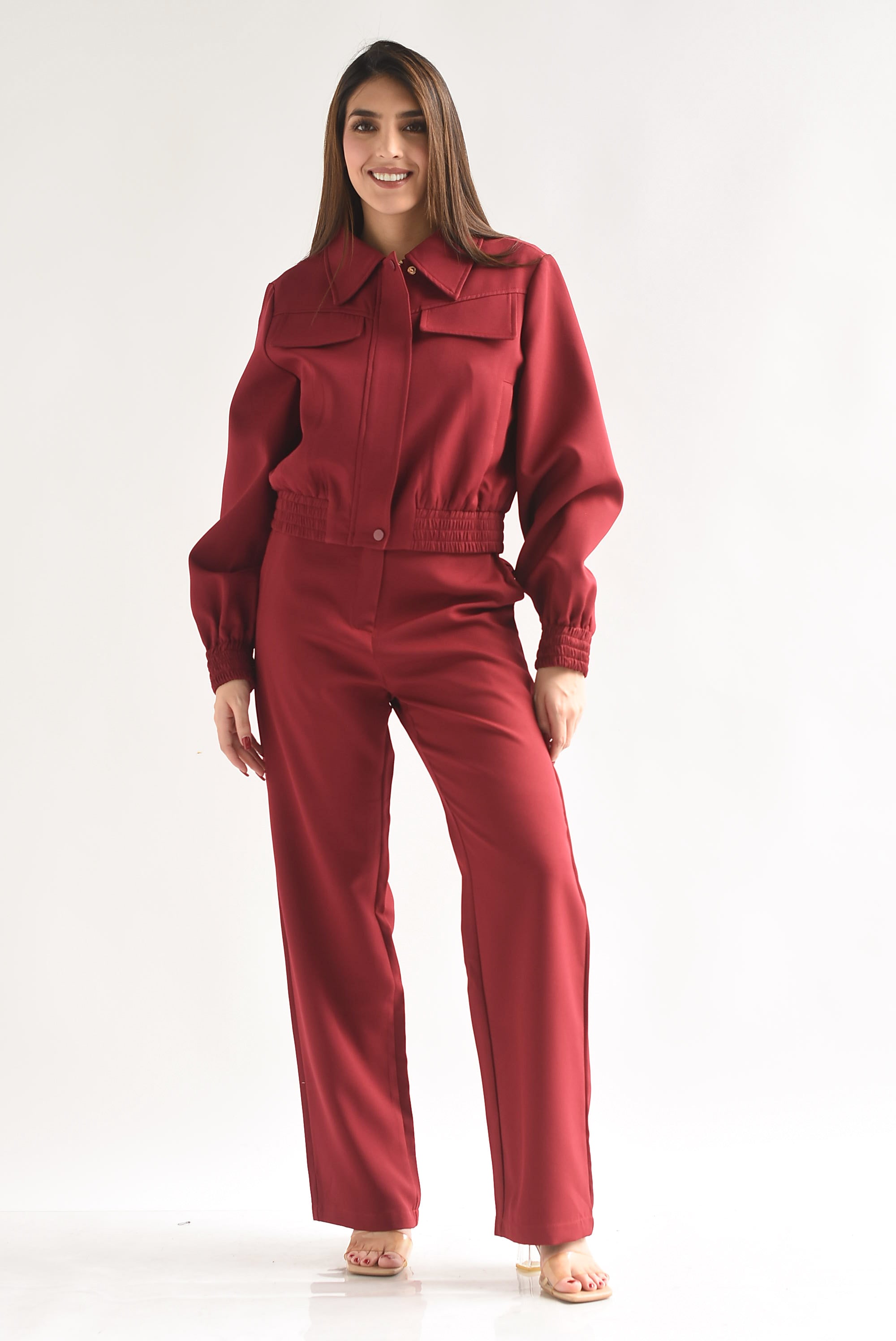 Set Pantalón sastre y Chamarra bomber