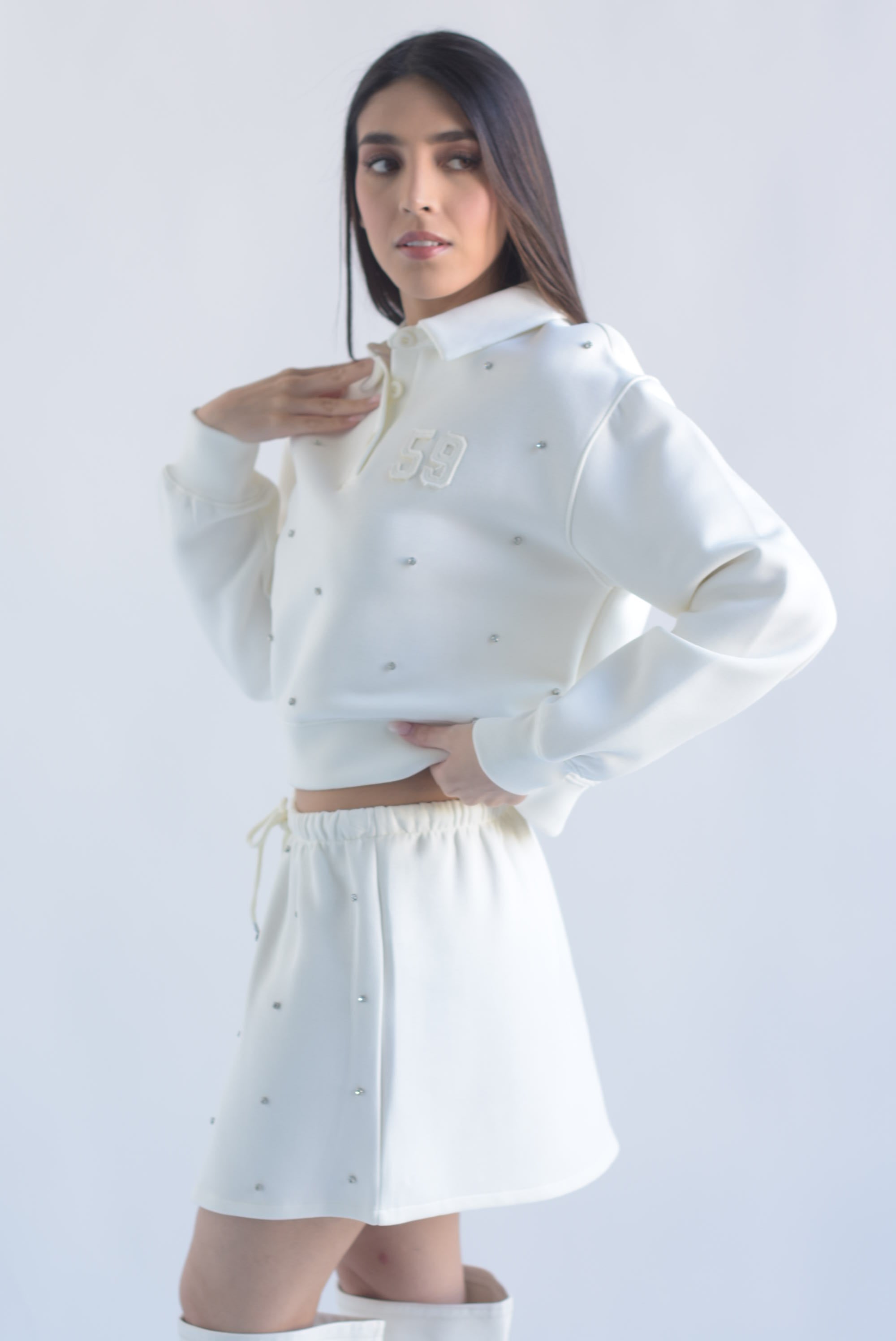 Set Falda y Sudadera 59 brillos