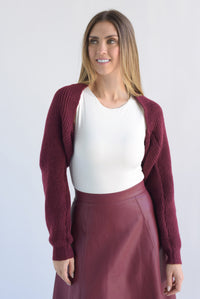 Fashion Styled Mangas punto Vino