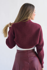 Fashion Styled Mangas punto Vino