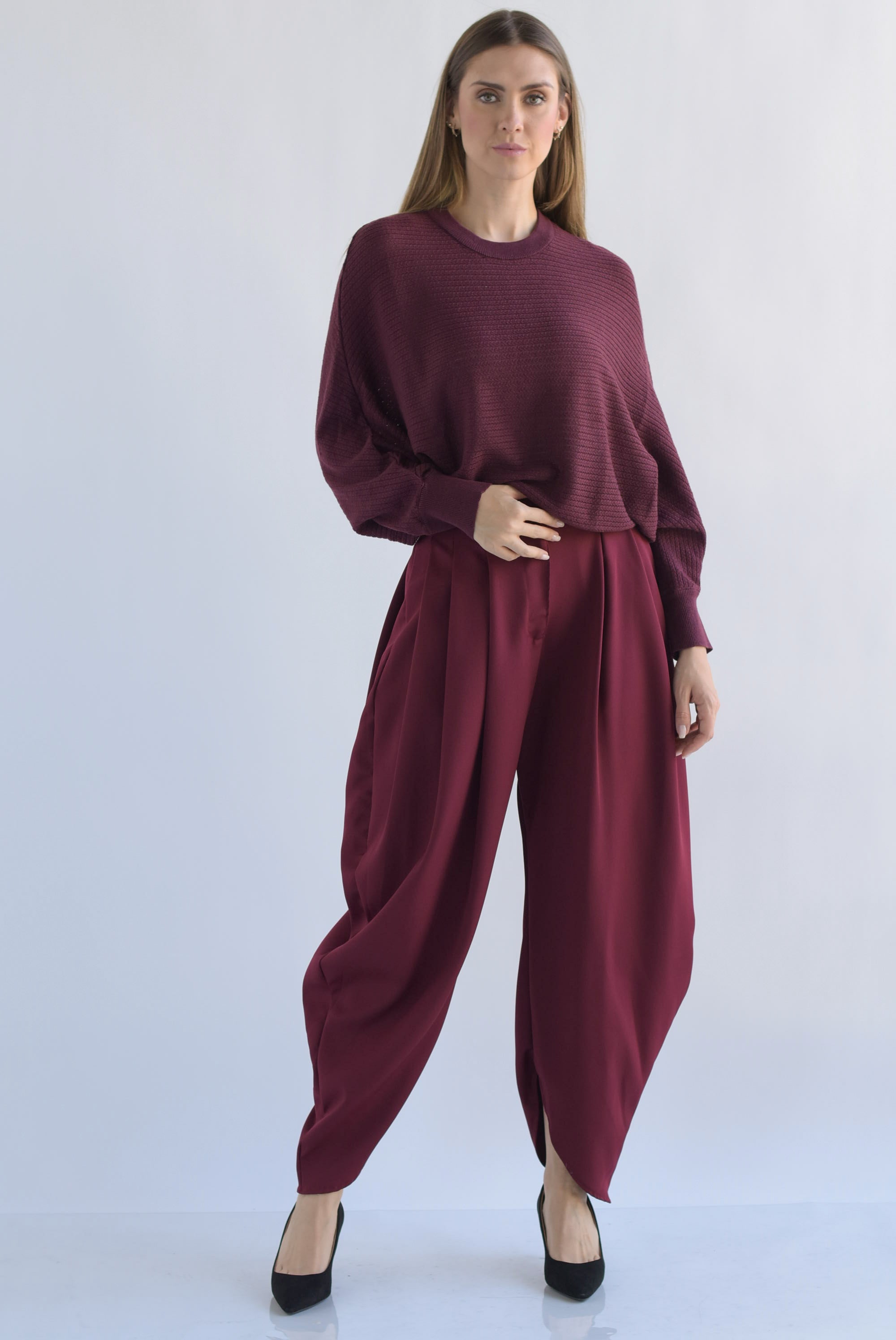 Sweater manga vampiro calado Vino