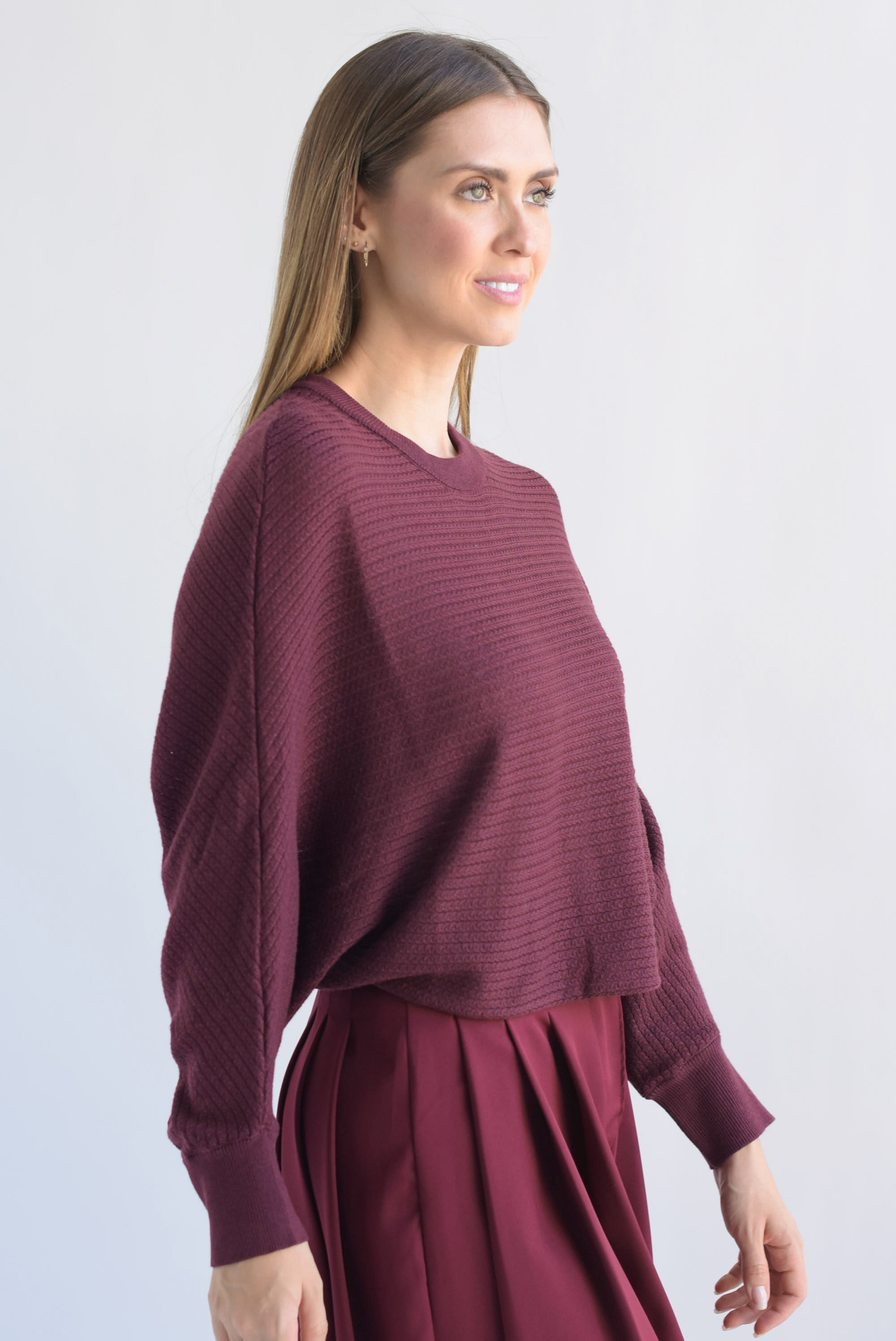 Sweater manga vampiro calado Vino