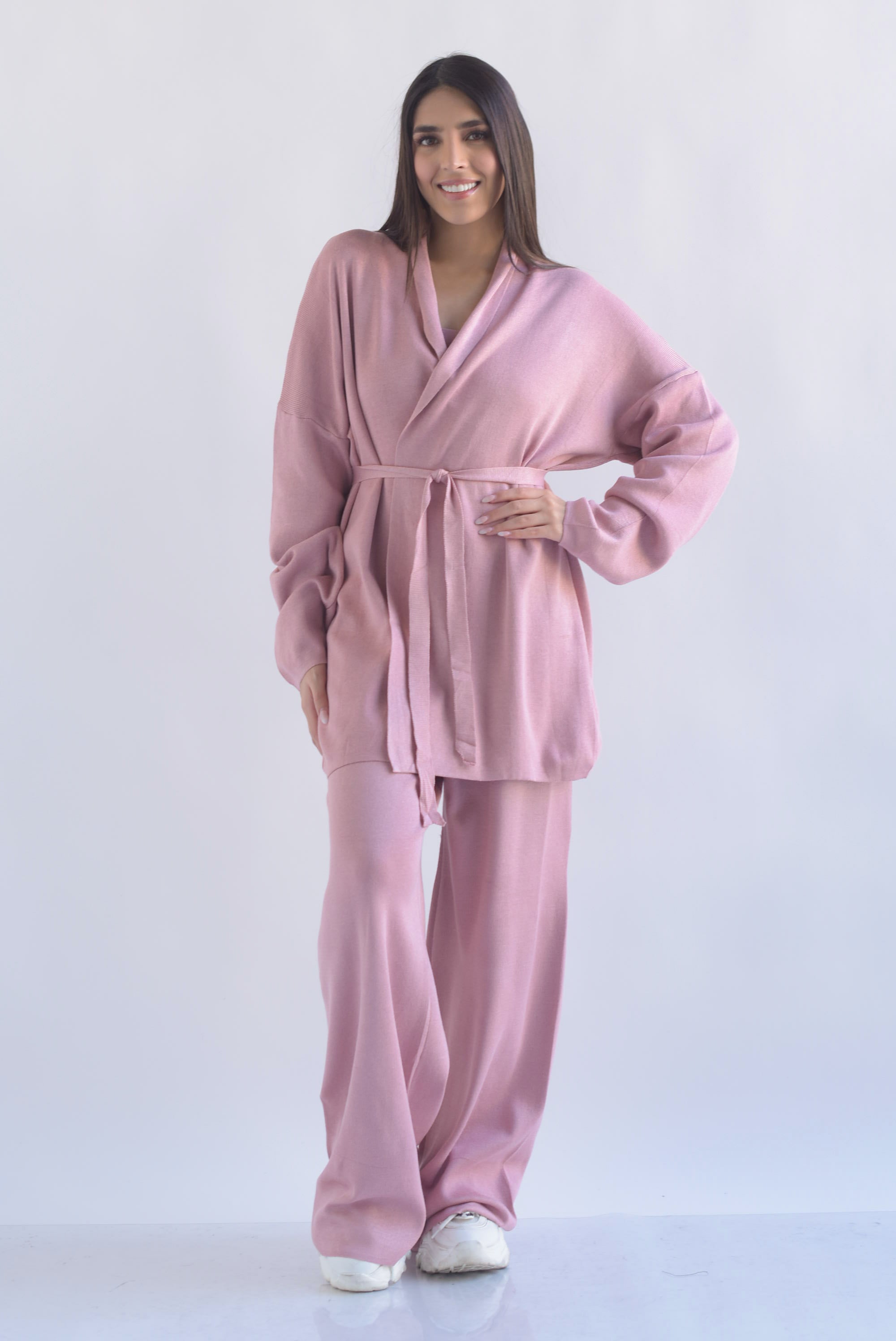 Set Pantalón, Top y Ensamble punto