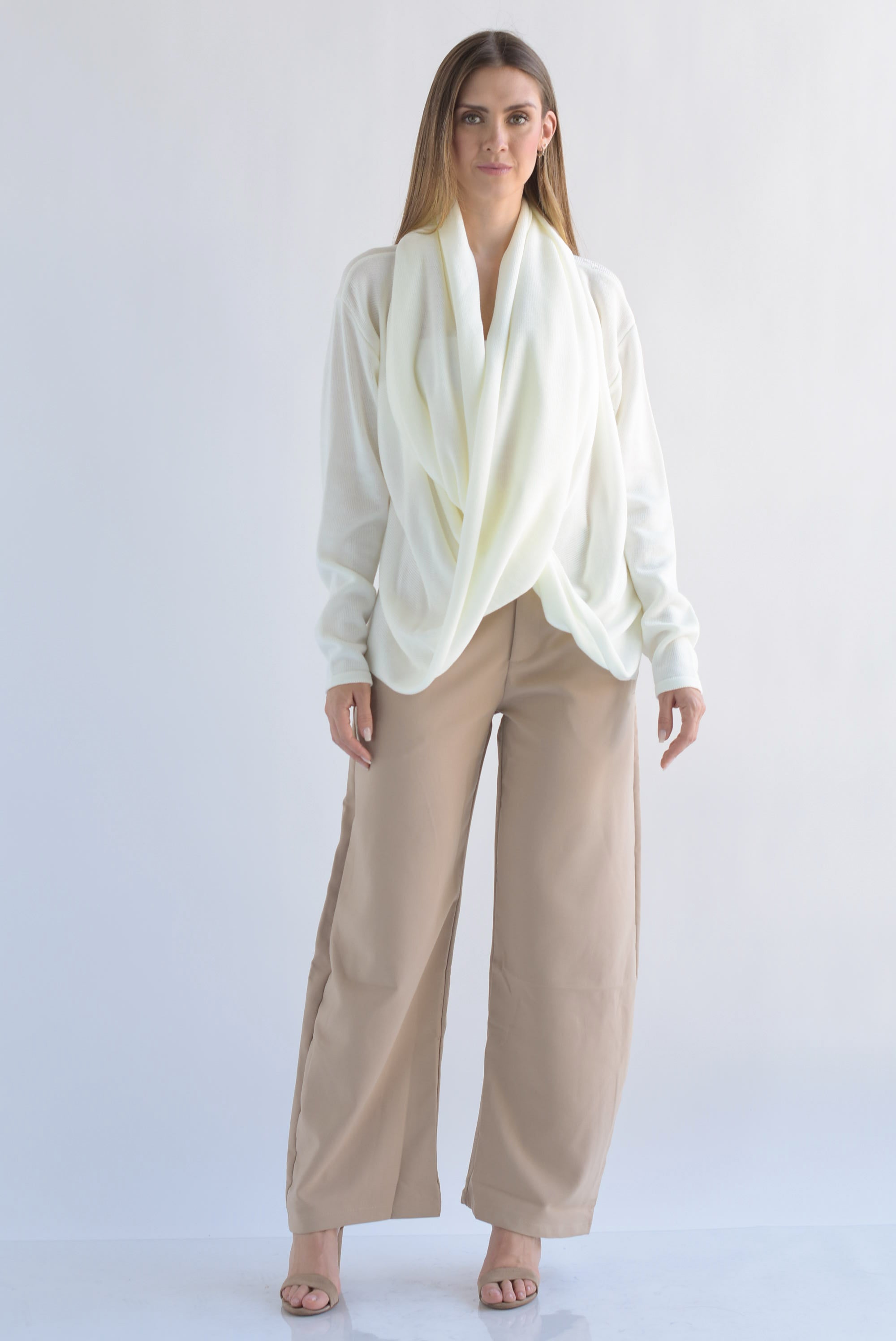 PREVENTA Sweater multiformas Ivory