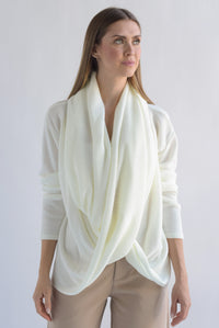 Fashion Styled PREVENTA Sweater multiformas Ivory