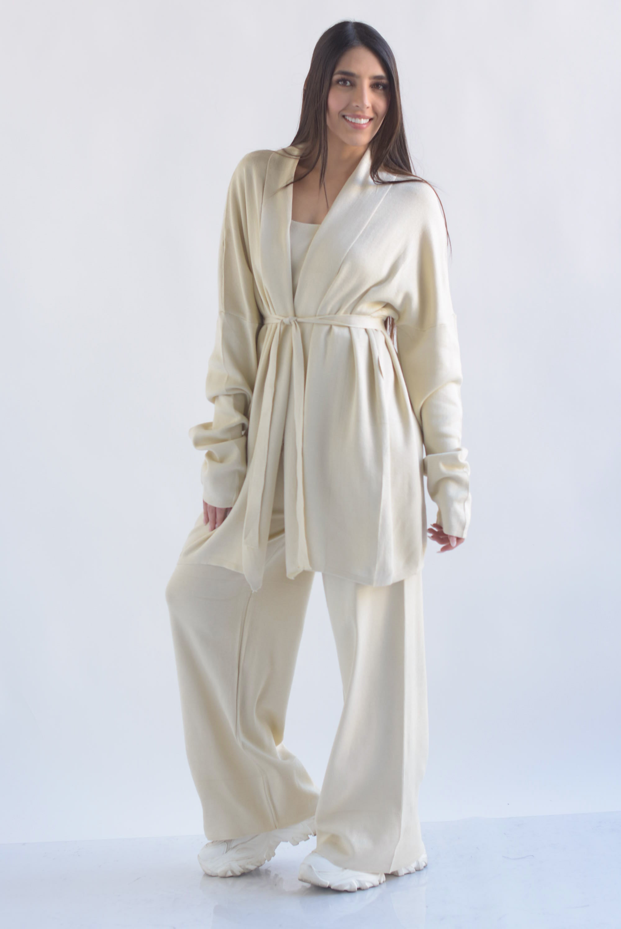 Set Pantalón, Top y Ensamble punto