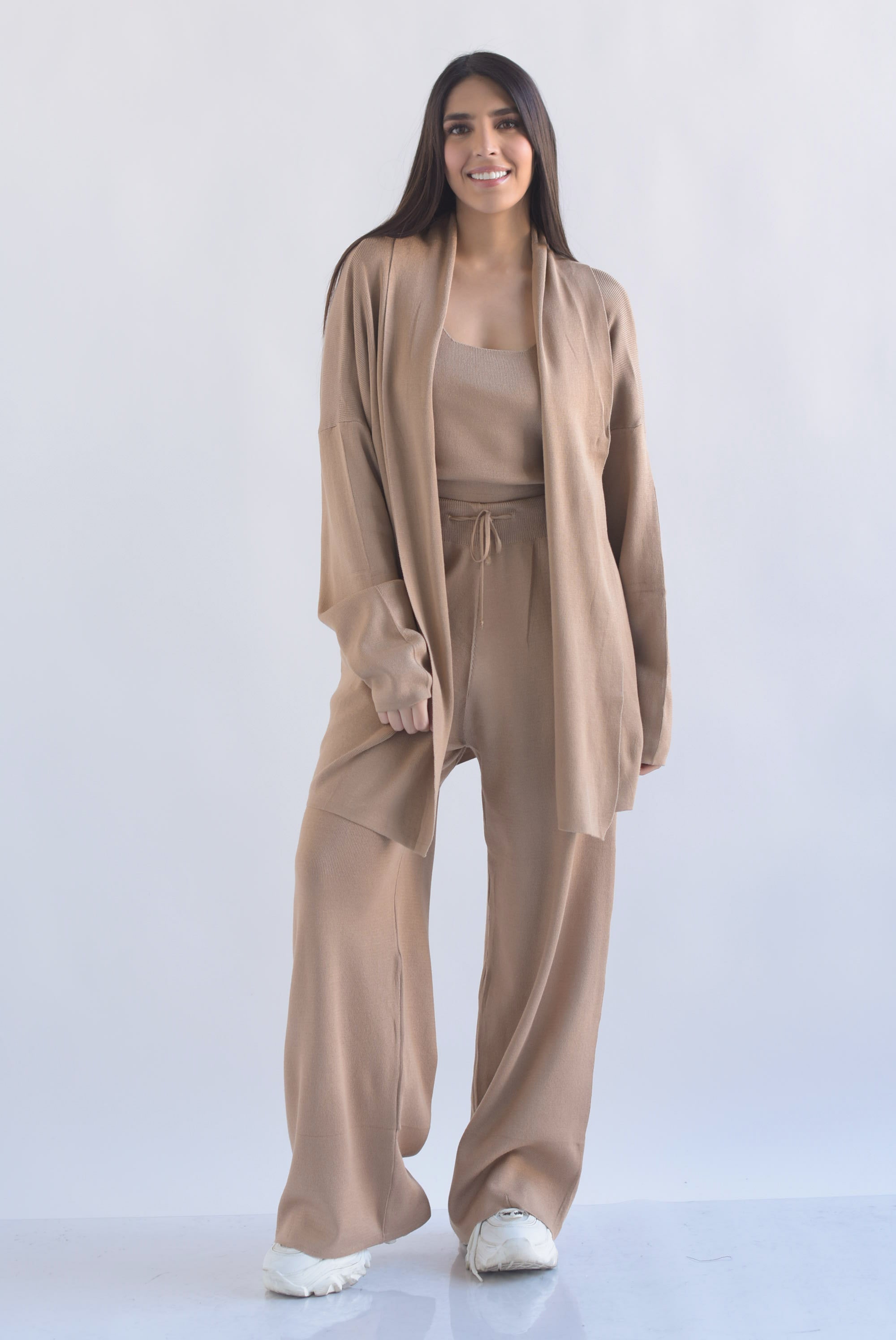 Set Pantalón, Top y Ensamble punto