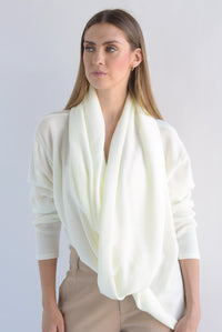 Fashion Styled PREVENTA Sweater multiformas Ivory