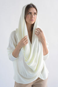 Fashion Styled PREVENTA Sweater multiformas Ivory