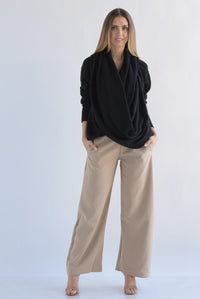 Fashion Styled PREVENTA Sweater multiformas Negro