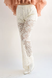 Fashion Styled Pantalón encaje Ivory