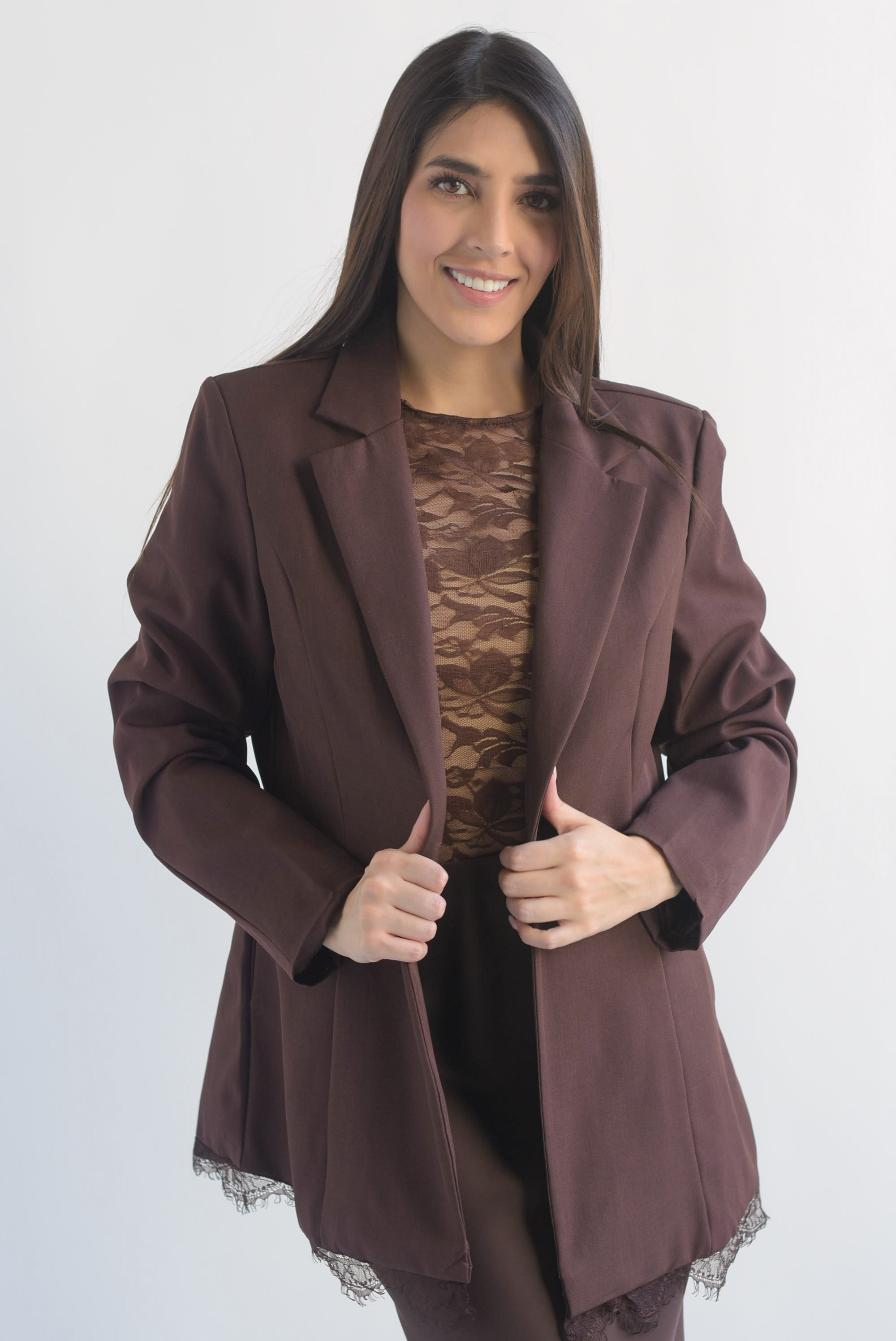 Blazer filo encaje