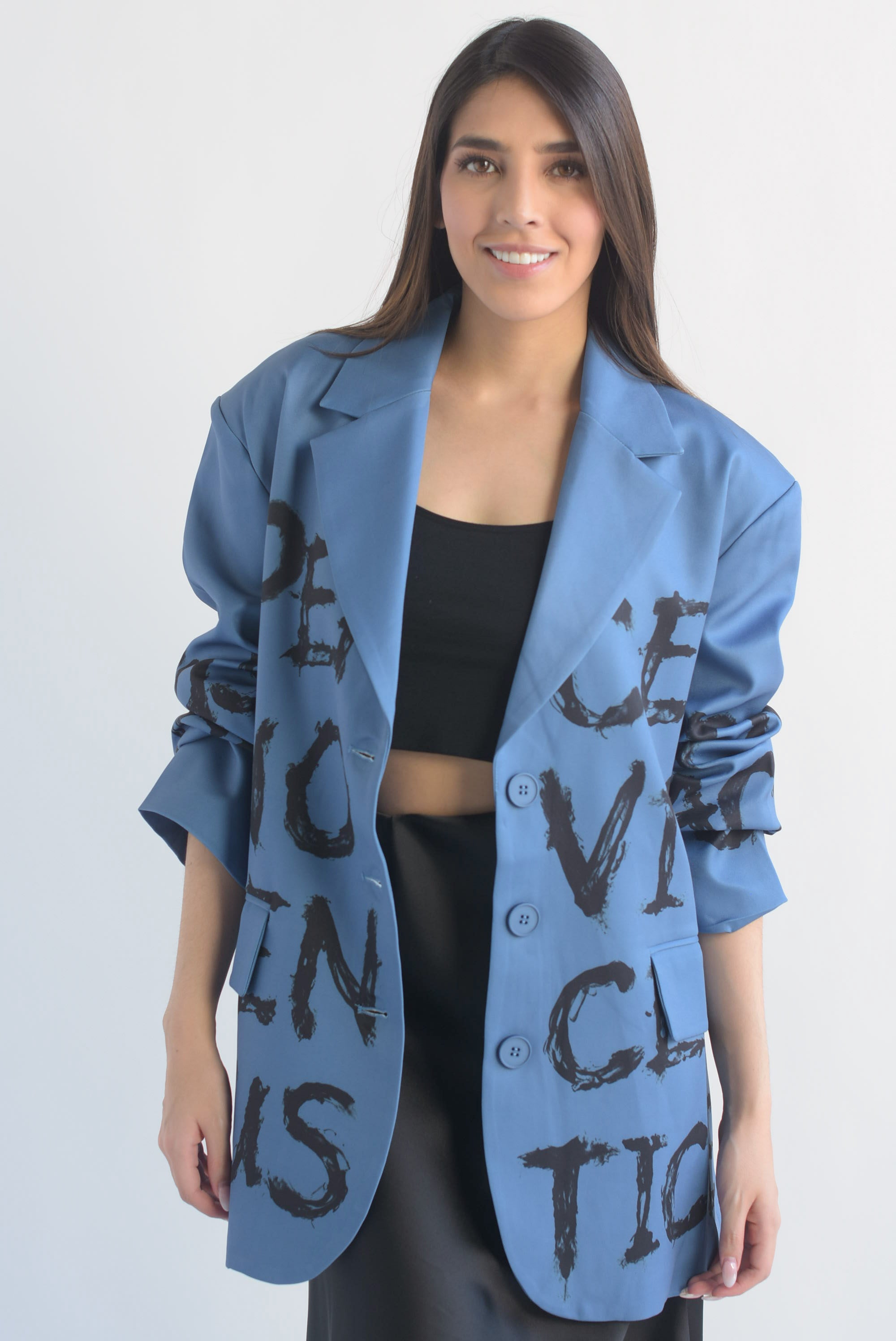 Blazer letras PEACE