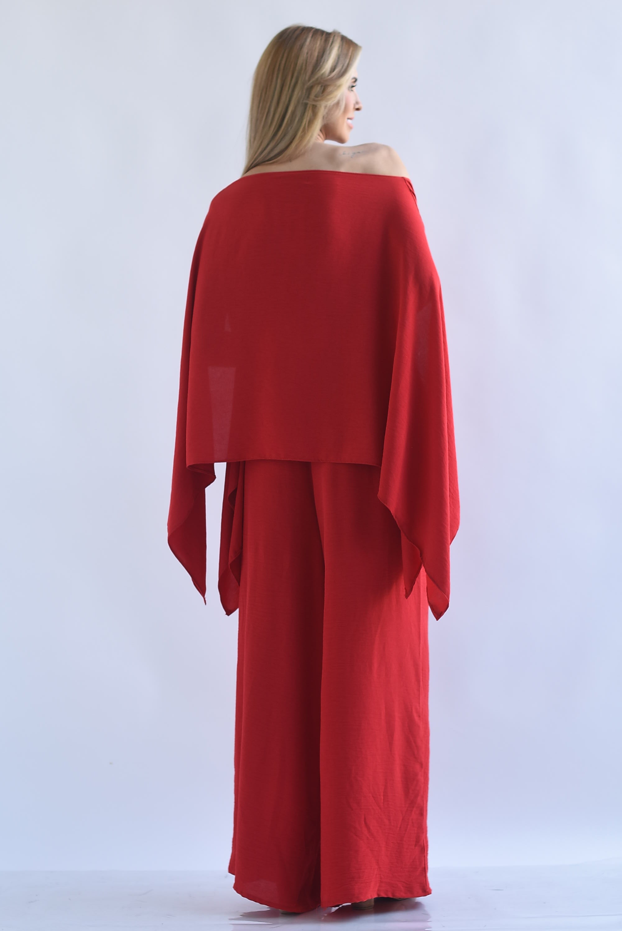 Set Pantalón, Capa poncho y Top