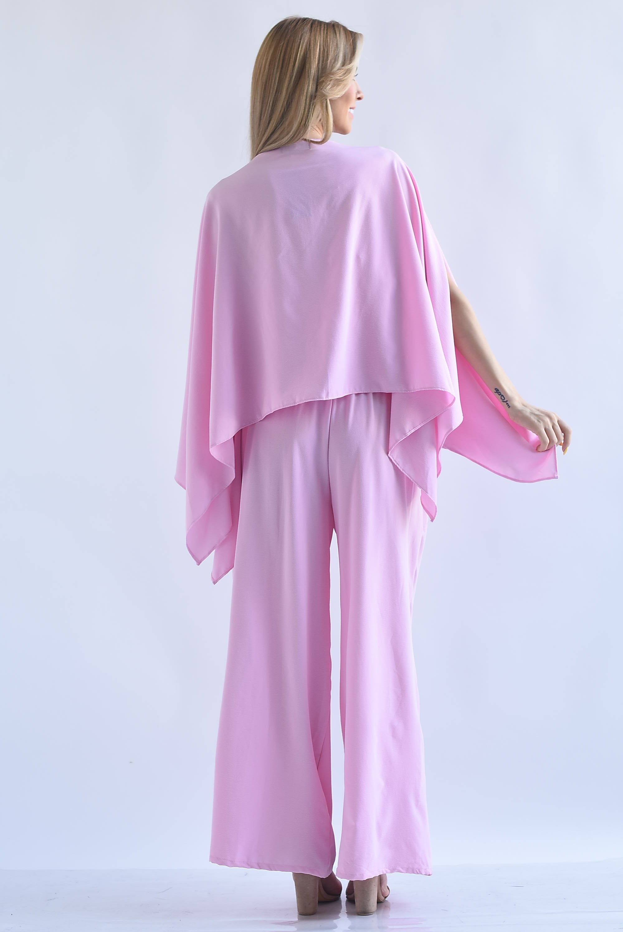 Set Pantalón, Capa poncho y Top