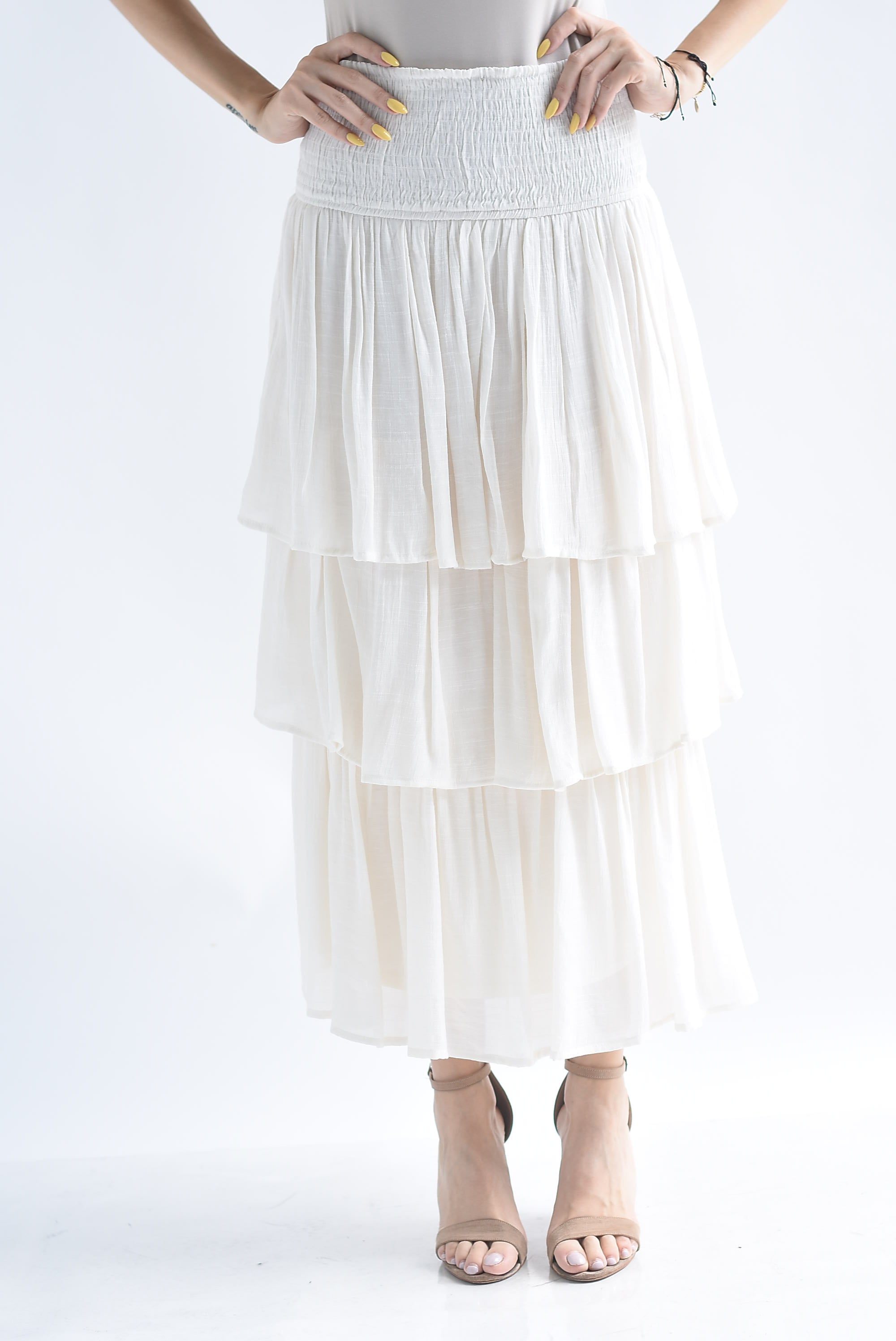 Falda boho olanes