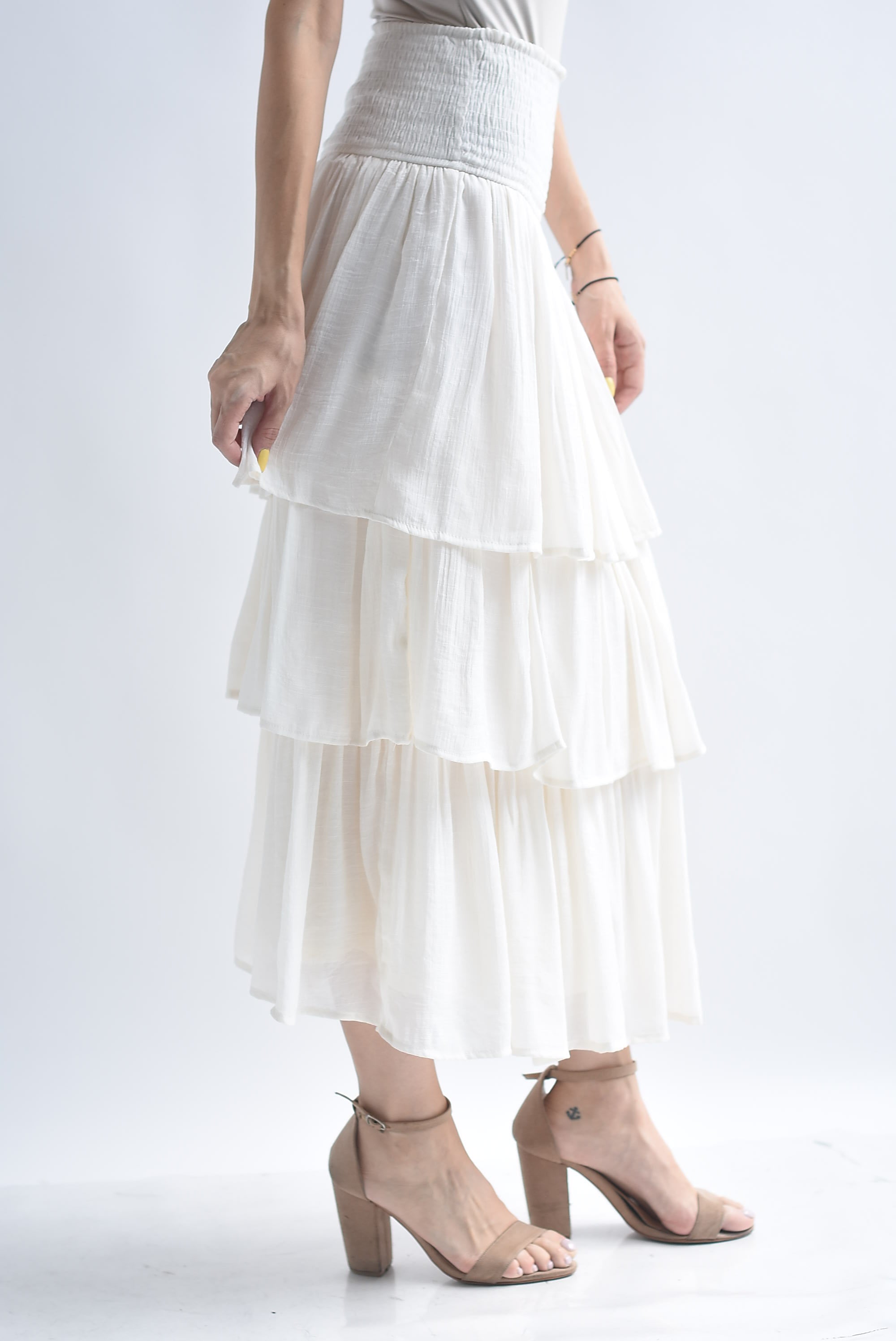 Falda boho olanes