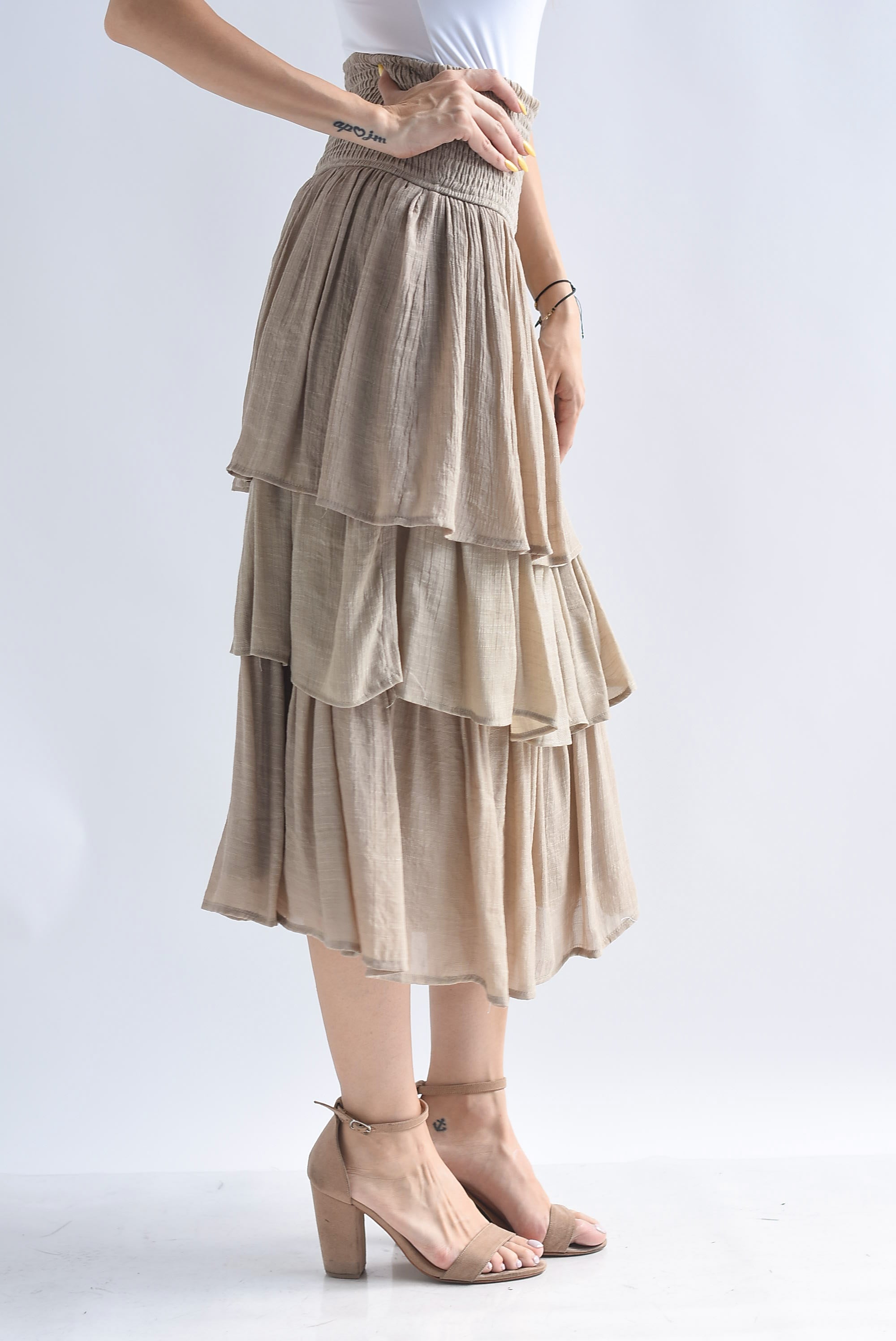 Falda boho olanes