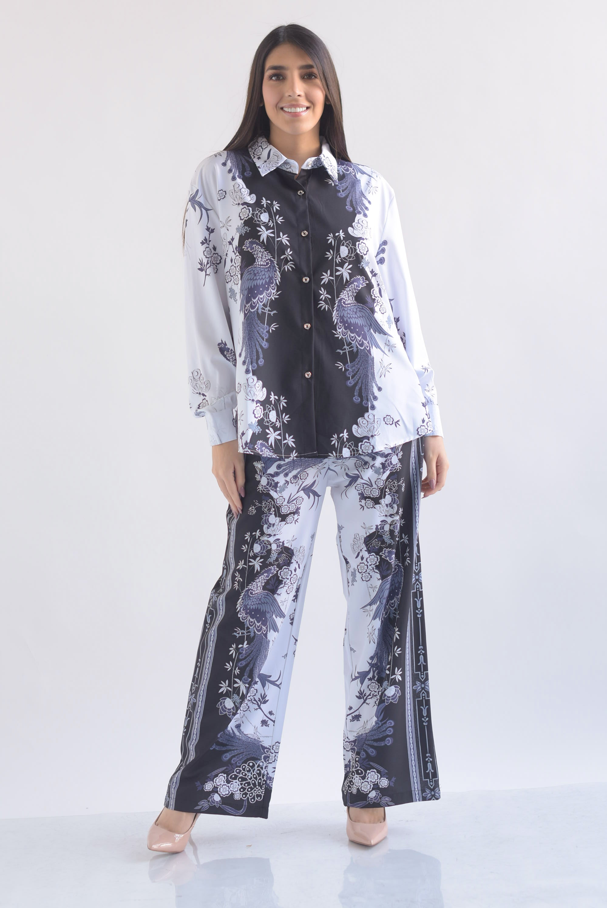 Set Pantalón y Camisa pavorreal