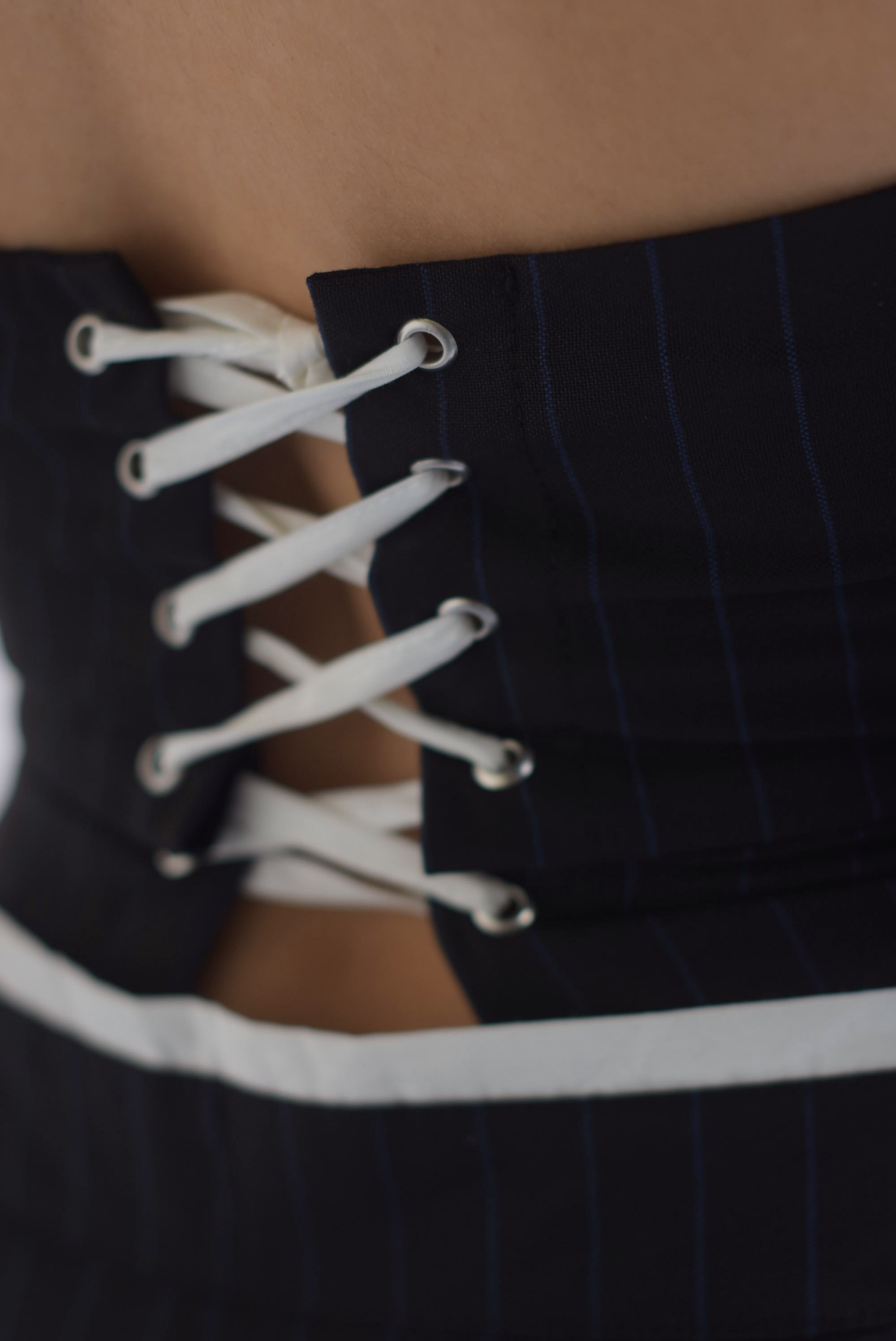 Set Pantalón y Top corset líneas