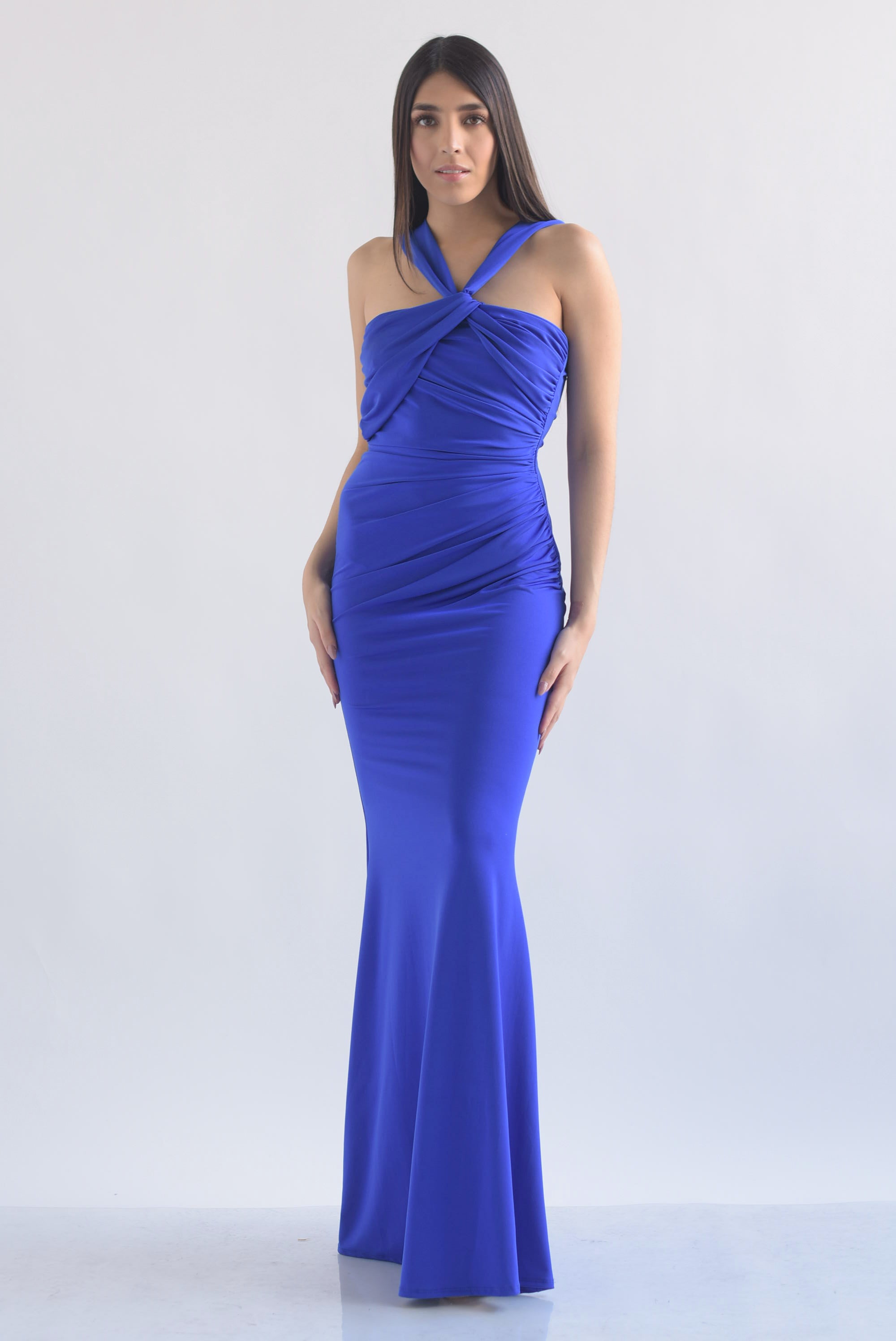 Vestido tirante tipo halter