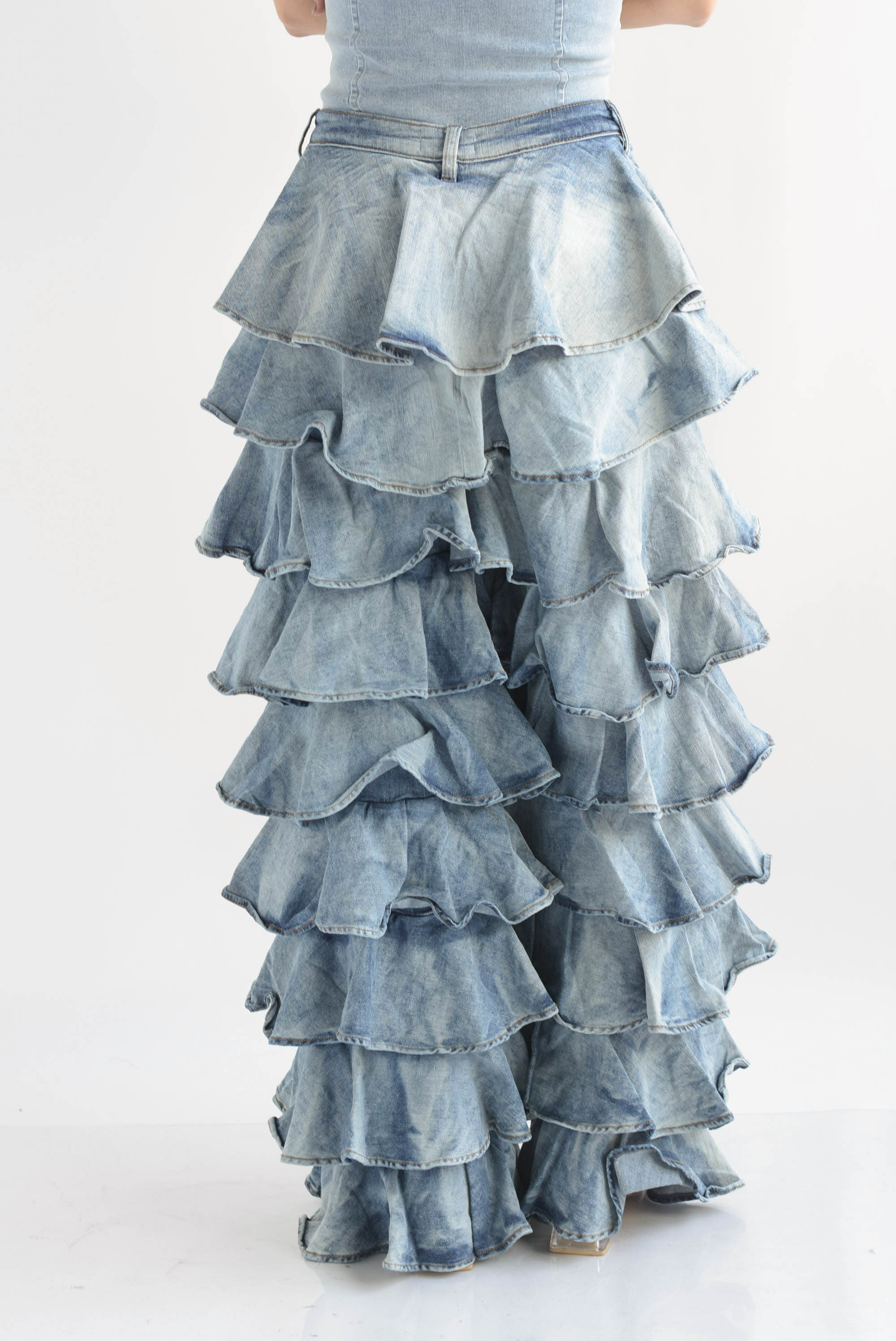 Jeans multi olanes acidwash