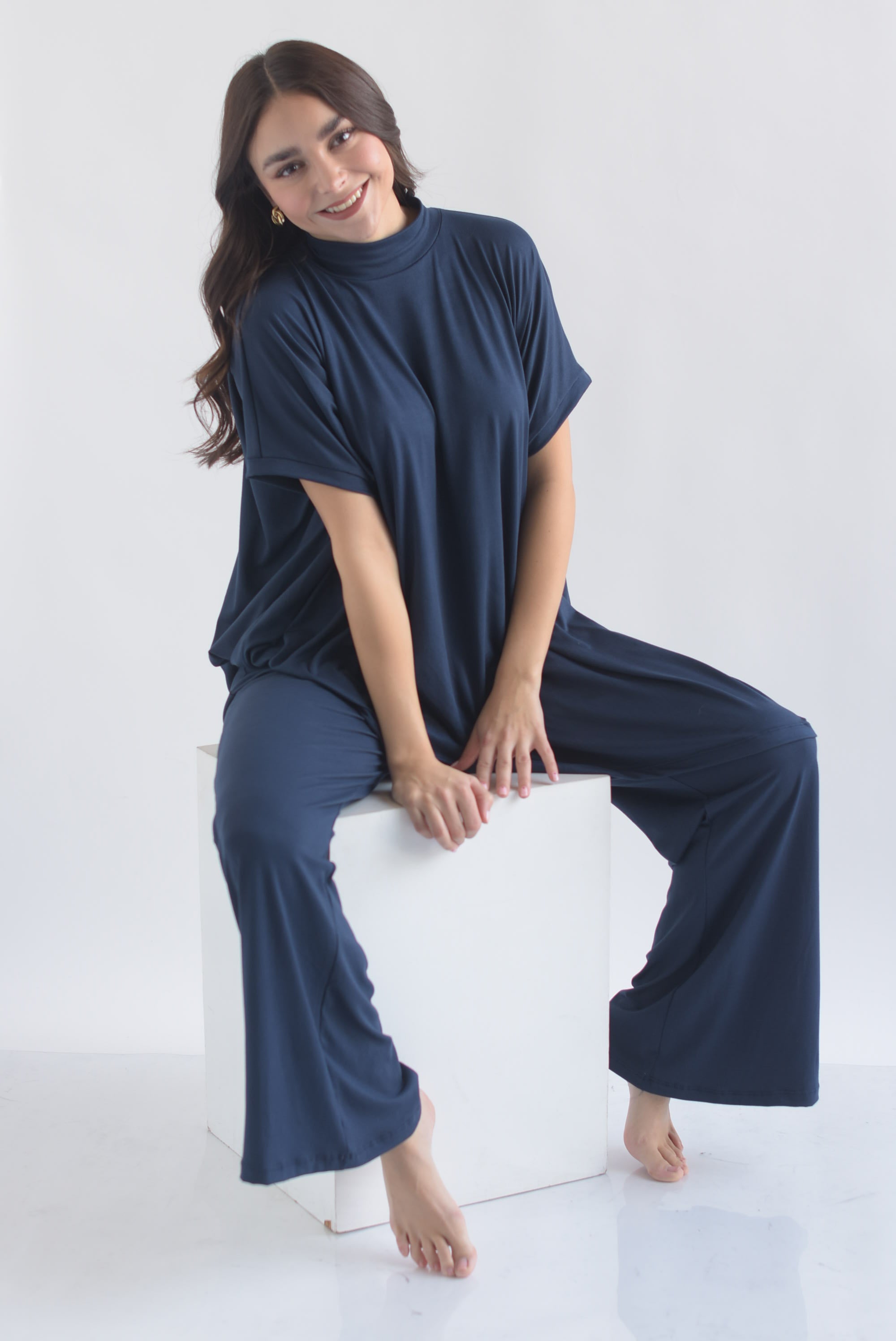 Set Pantalón y Blusón asimétrico