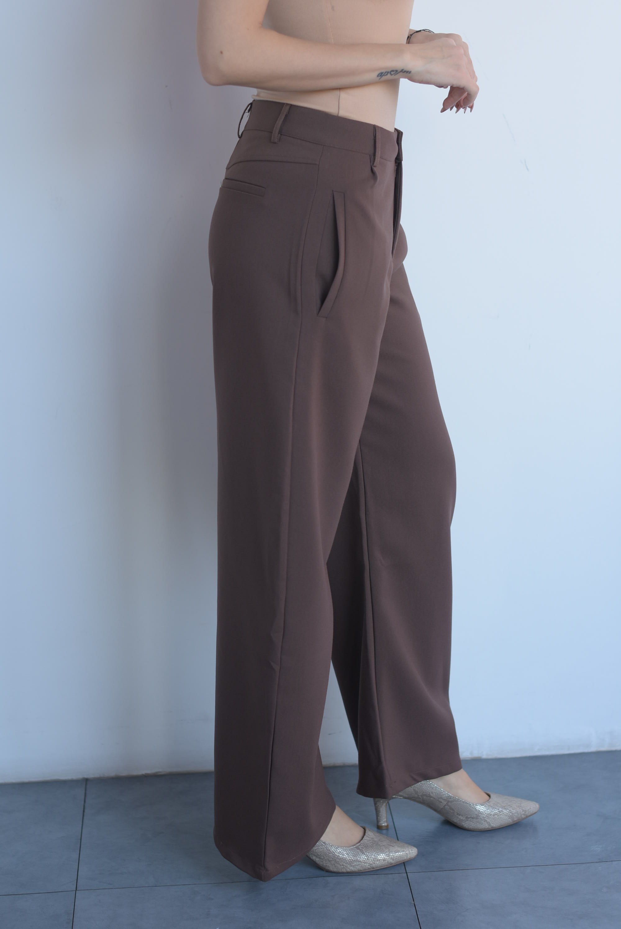 Pantalón de vestir barrel