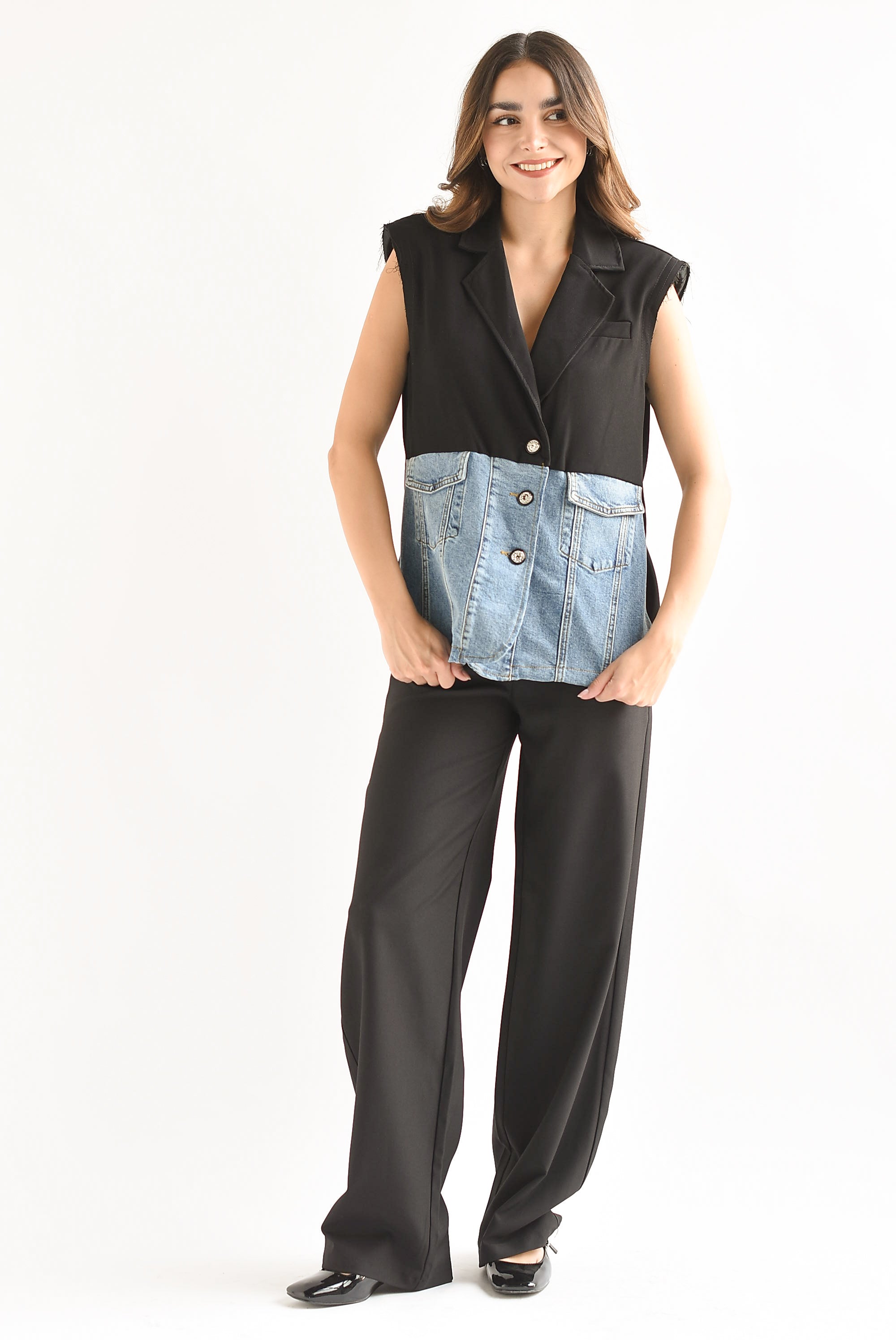 Chaleco sastre Denim