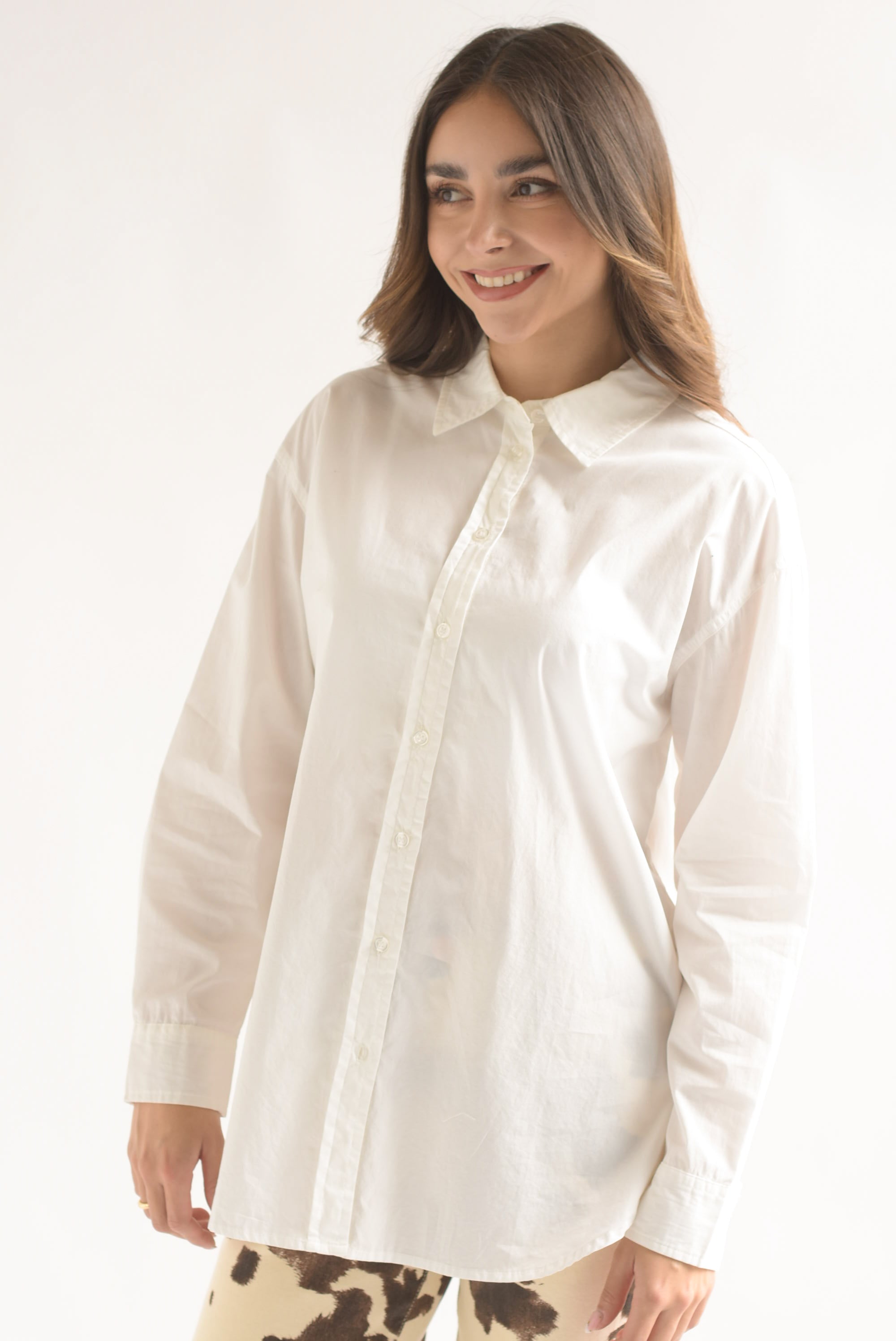 Camisa manga larga Blanca