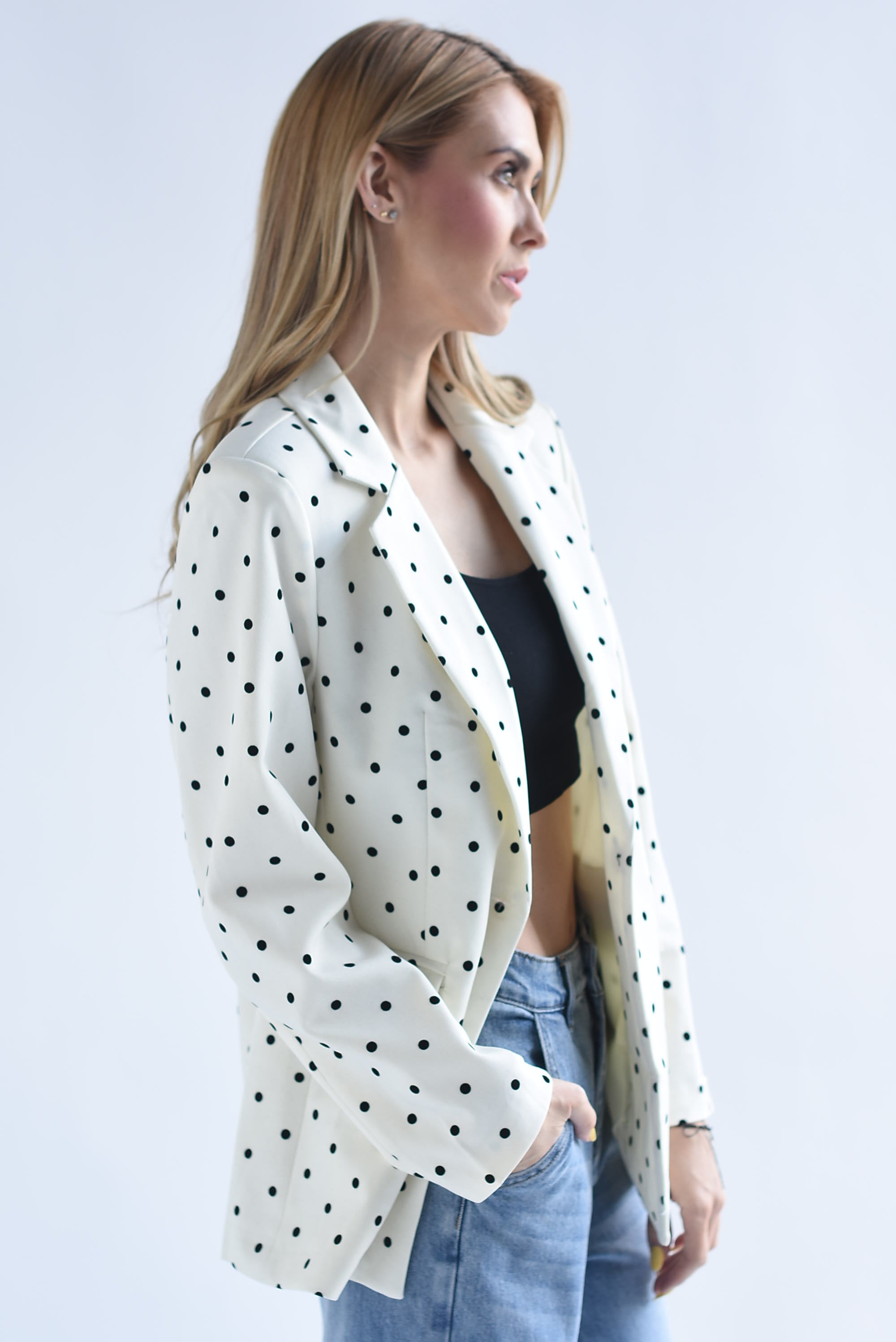 Blazer polka dots