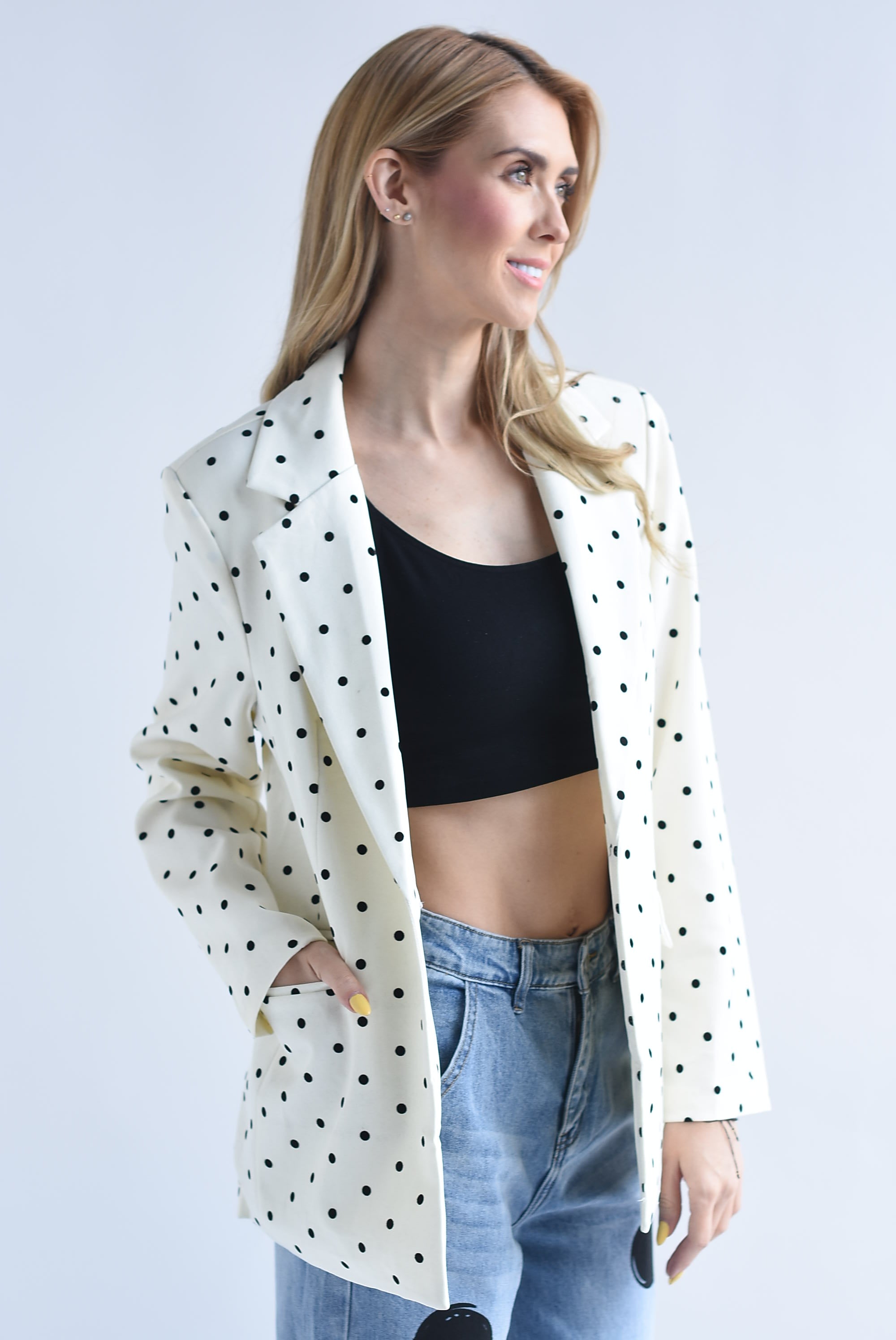 Blazer polka dots