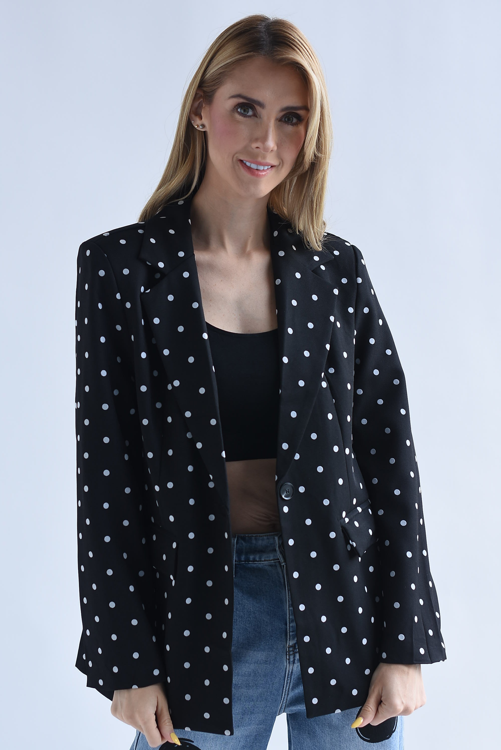 Blazer polka dots