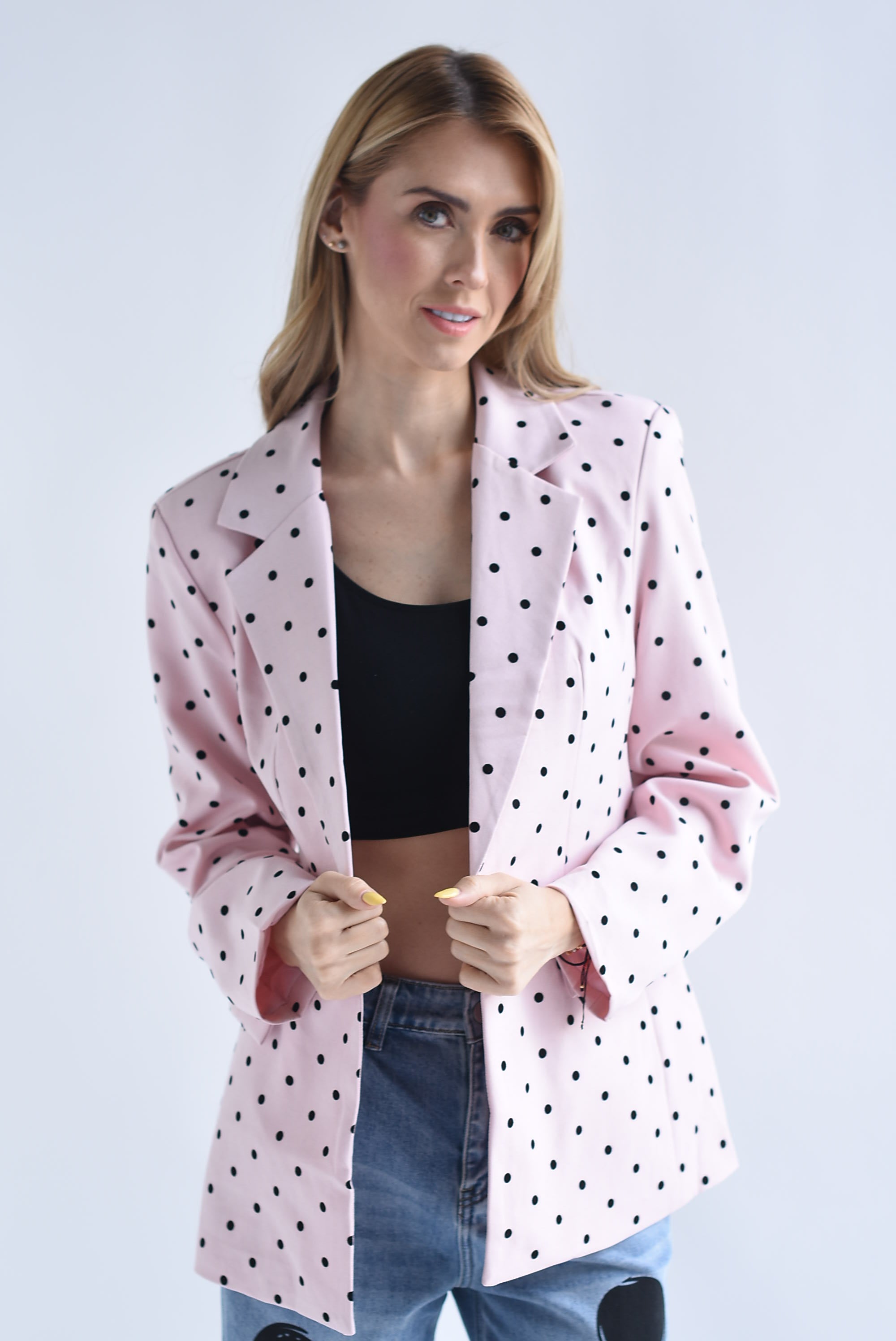 Blazer polka dots