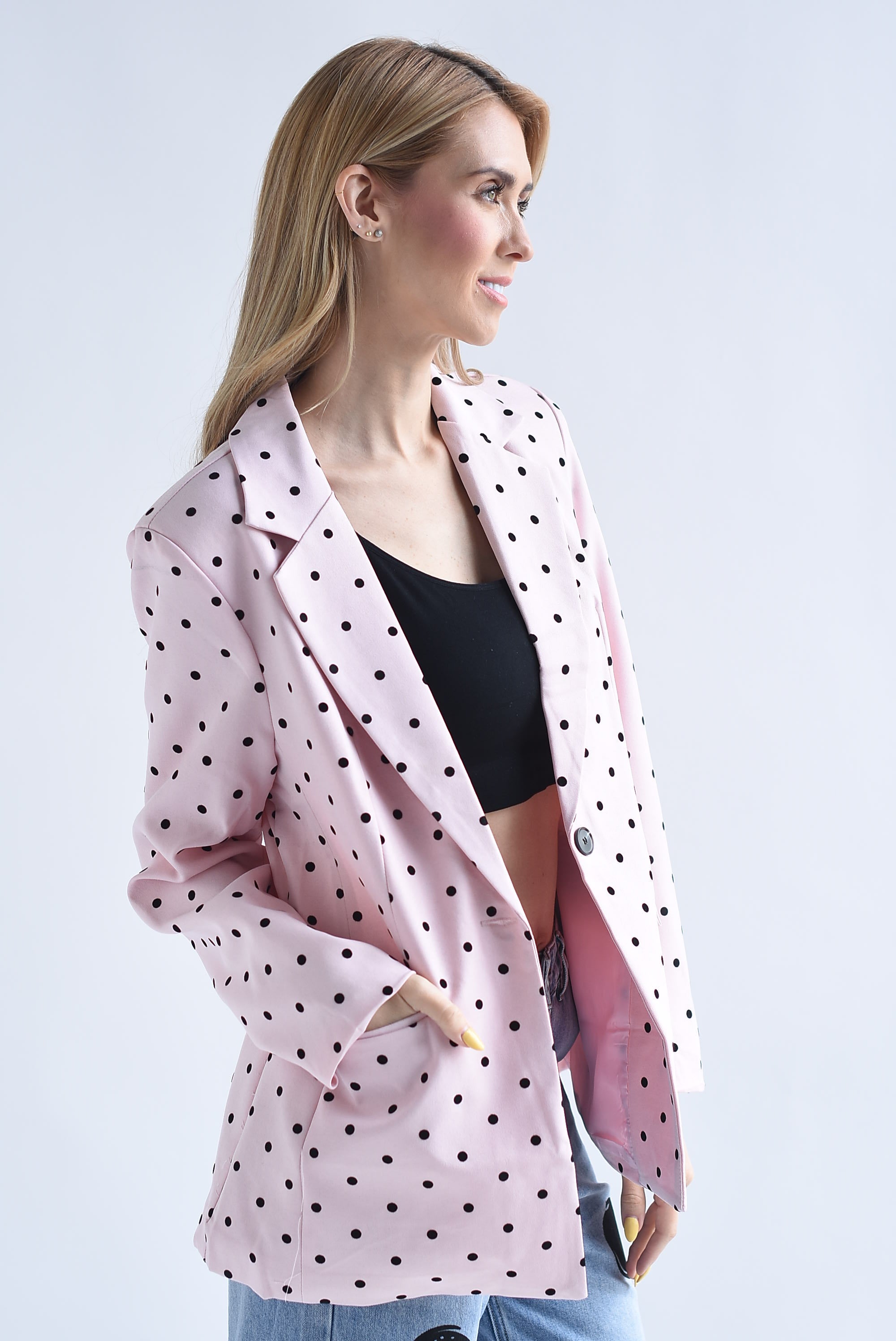 Blazer polka dots