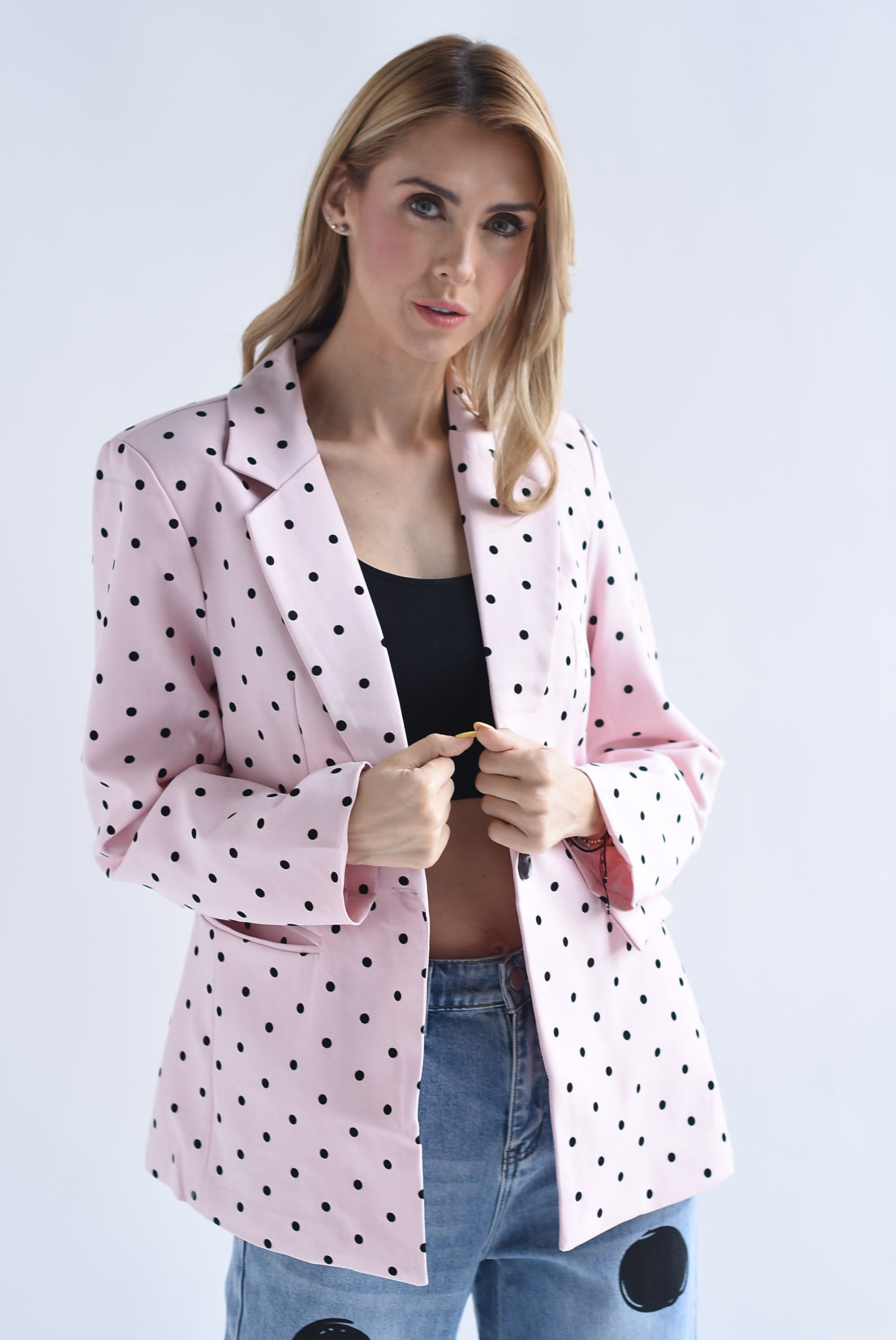 Blazer polka dots