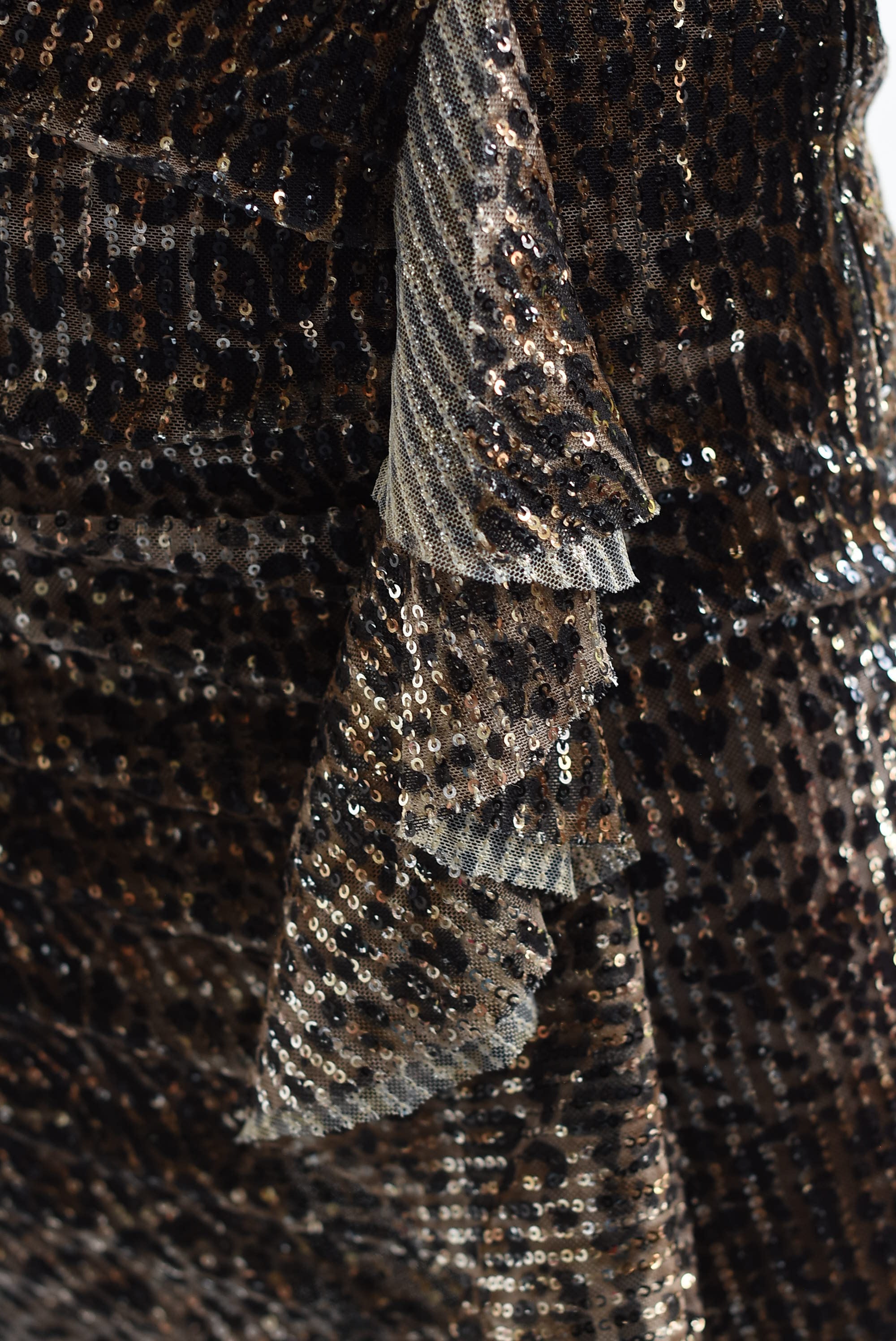 Falda midi escarola Leopardo