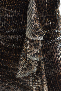 Fashion Styled Falda midi escarola Leopardo