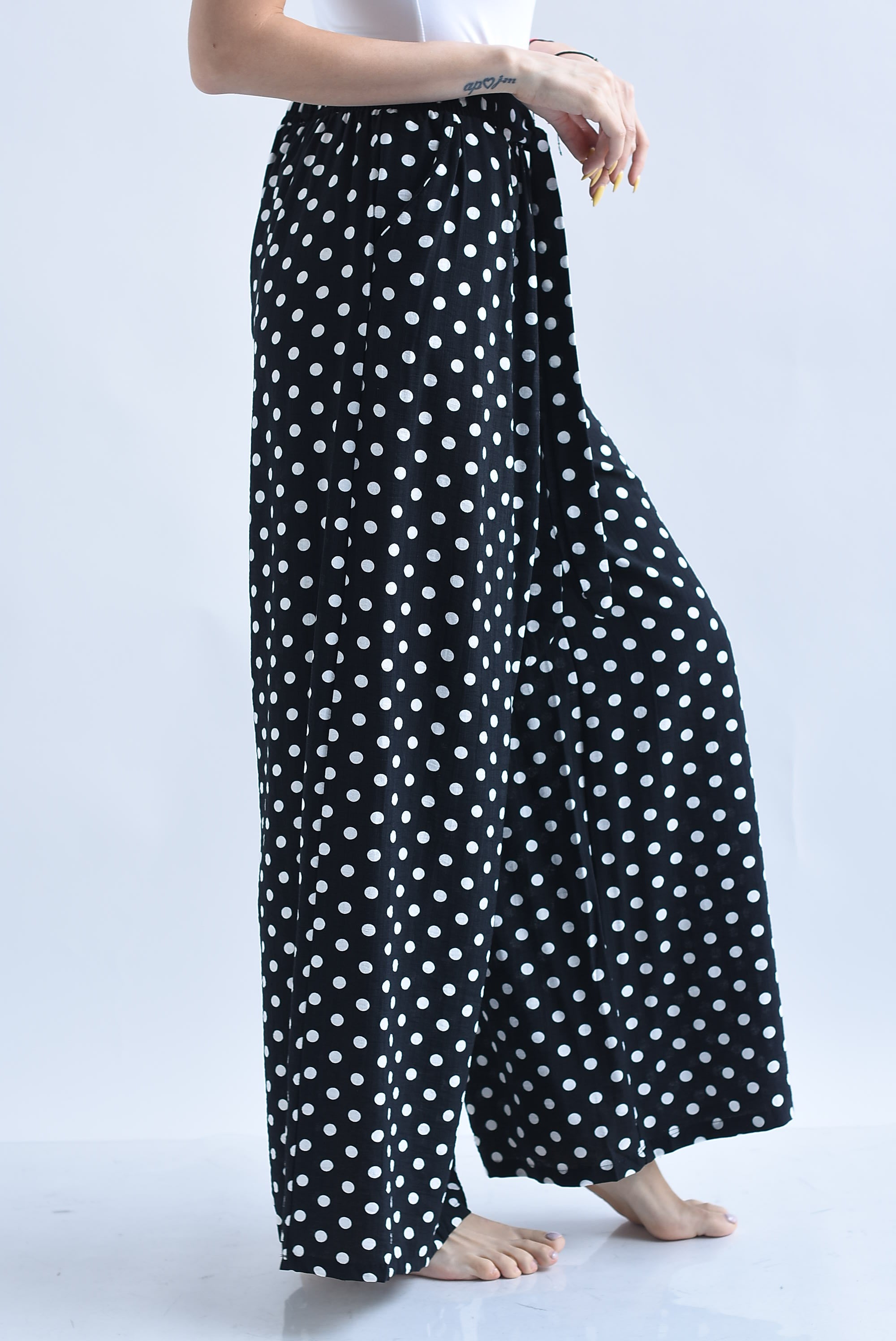 Pantalón cinta polka dots
