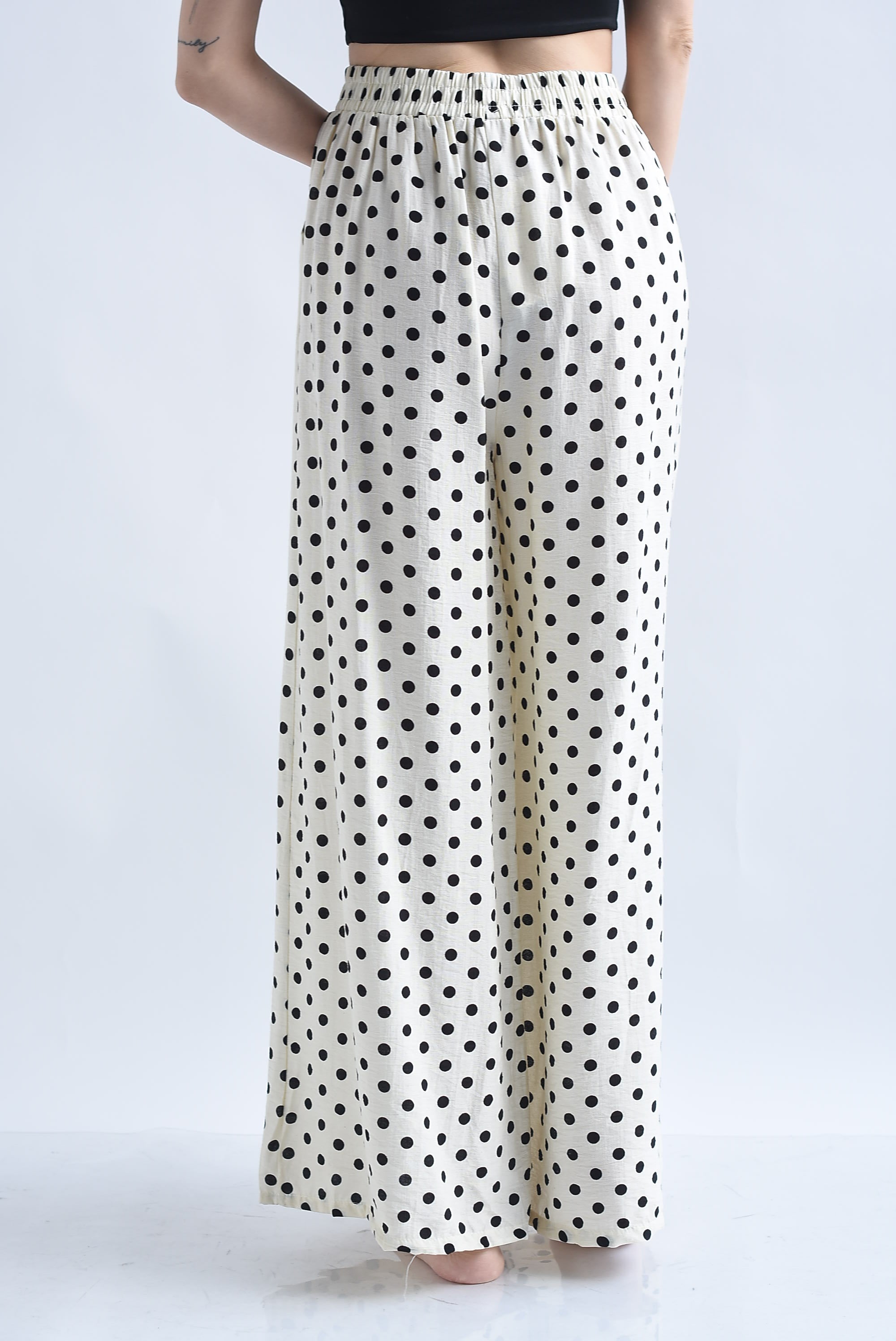 Pantalón cinta polka dots