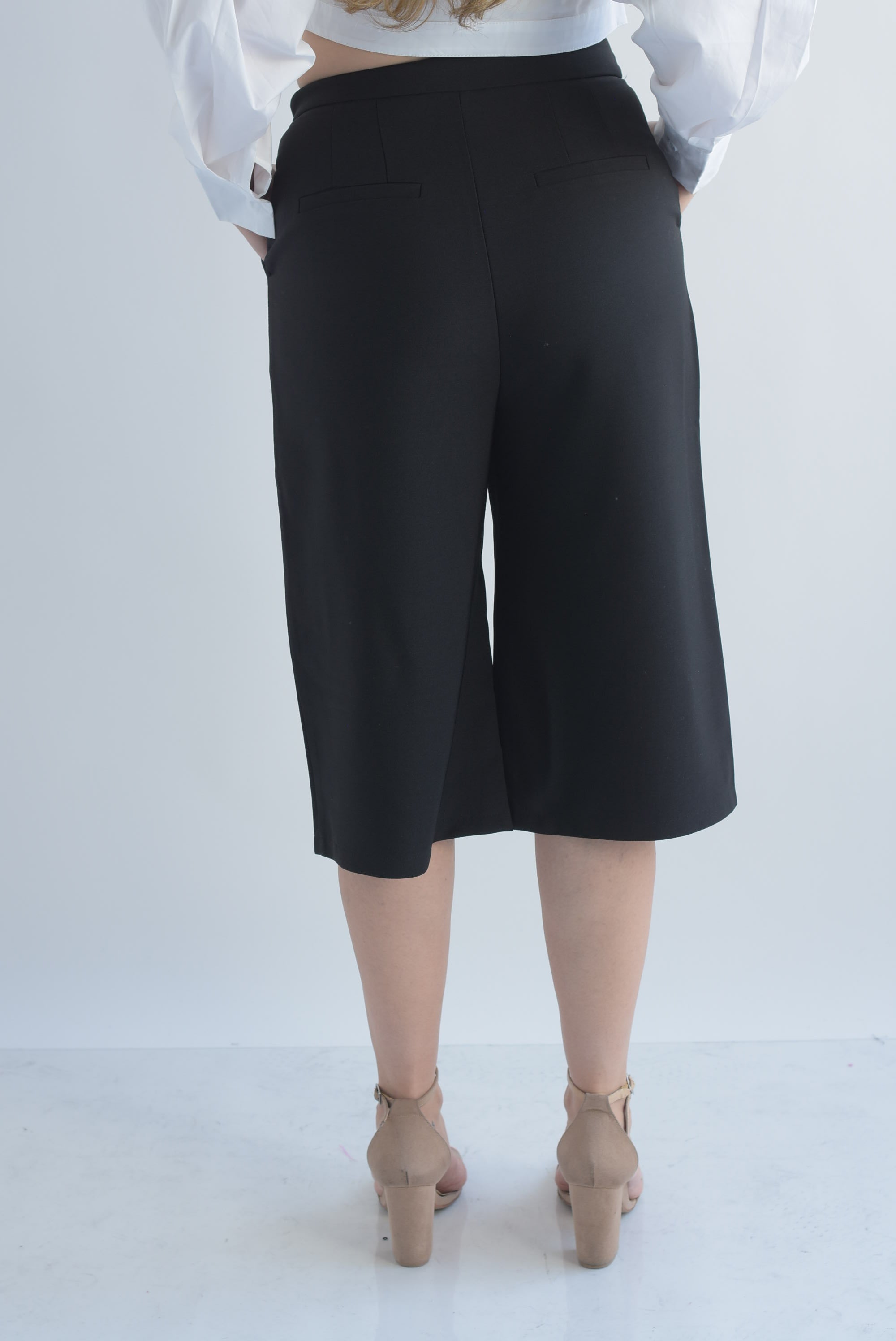 Bermuda de vestir pinzas