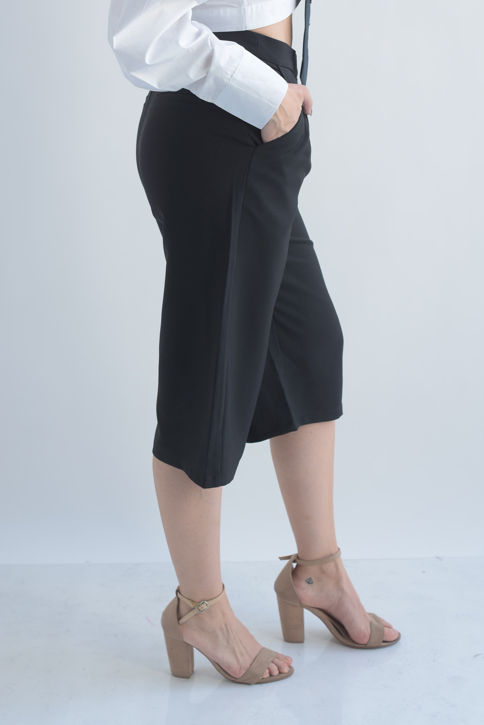 Bermuda de vestir pinzas