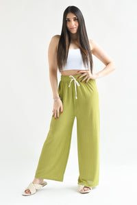 Fashion Styled Pantalón textura Lime