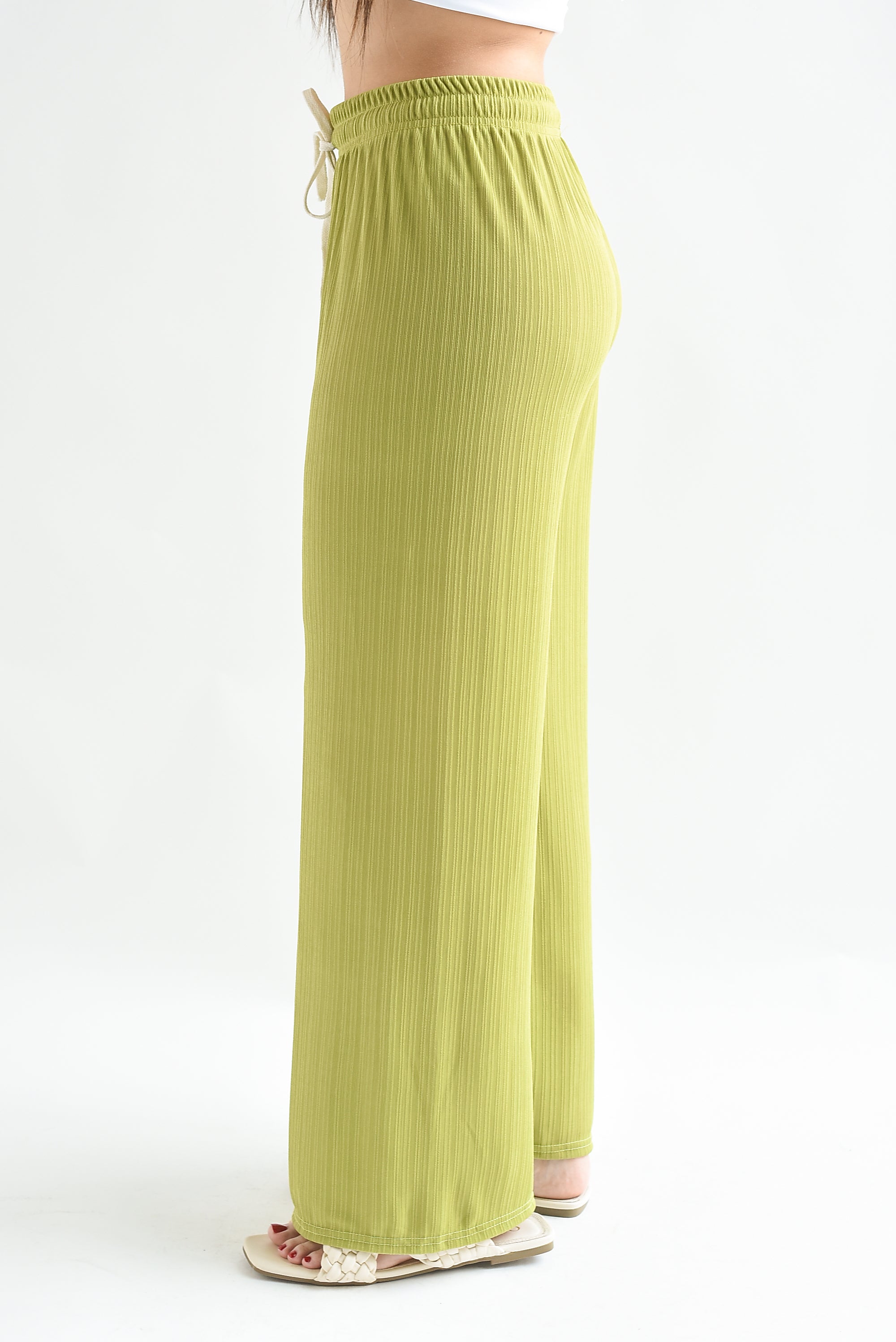 Pantalón textura Lime