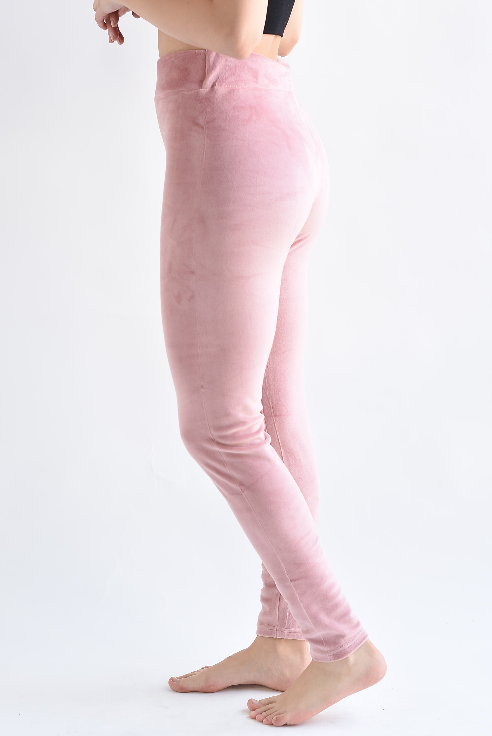 Leggings terciopelo Rosa