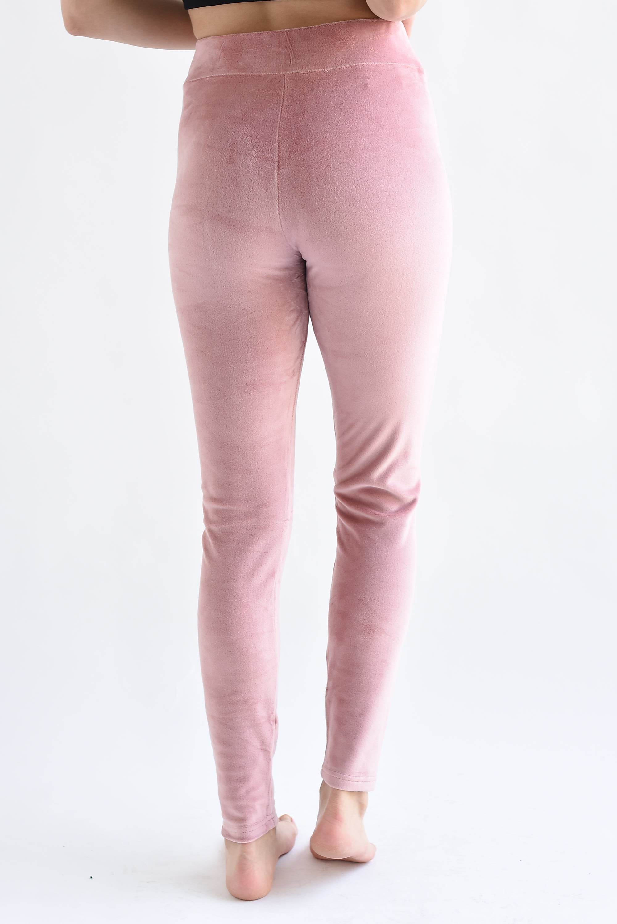 Leggings terciopelo Rosa