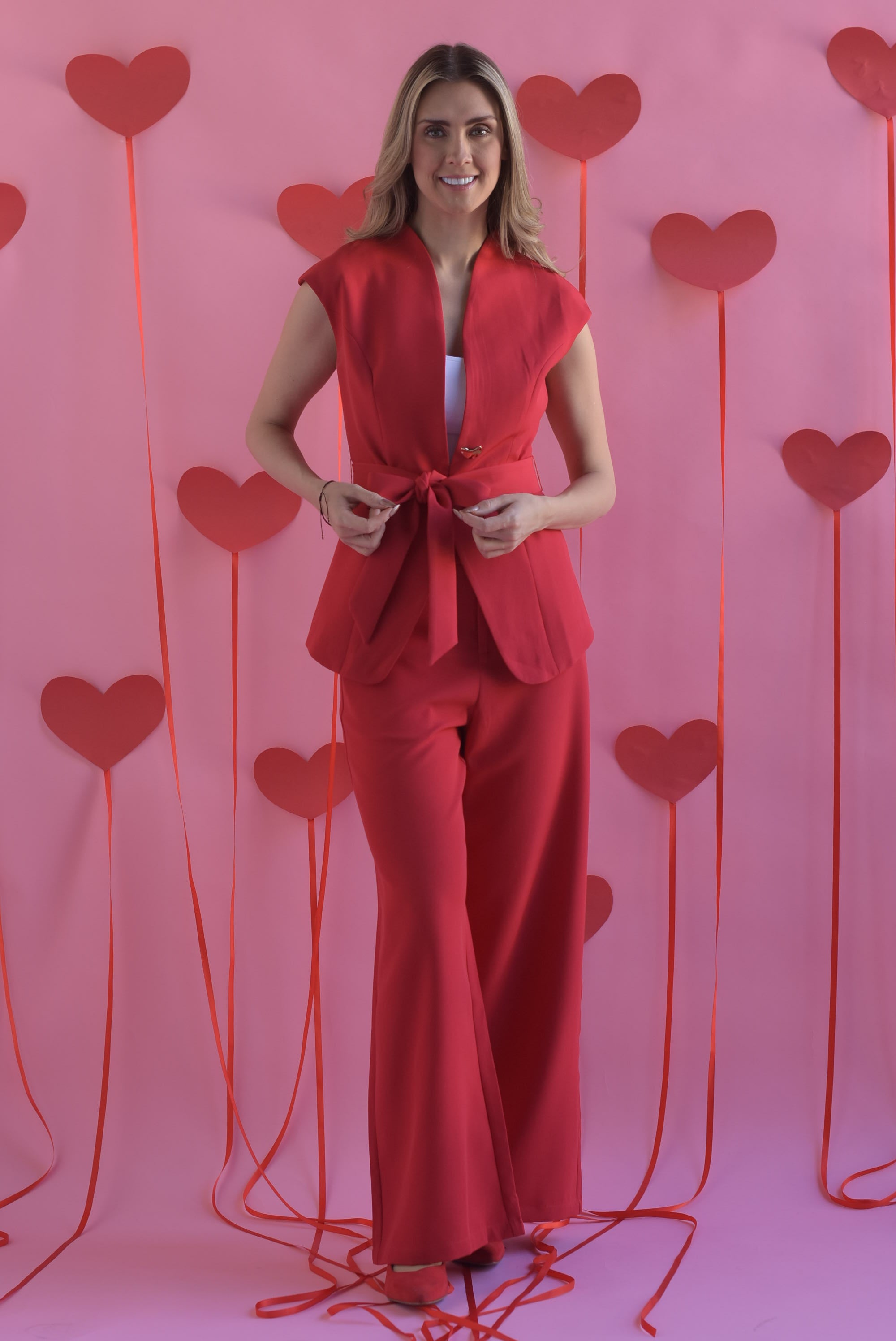 Set Pantalón y Chaleco cinta