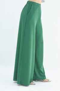 Fashion Styled Pantalón pata de elefante Verde