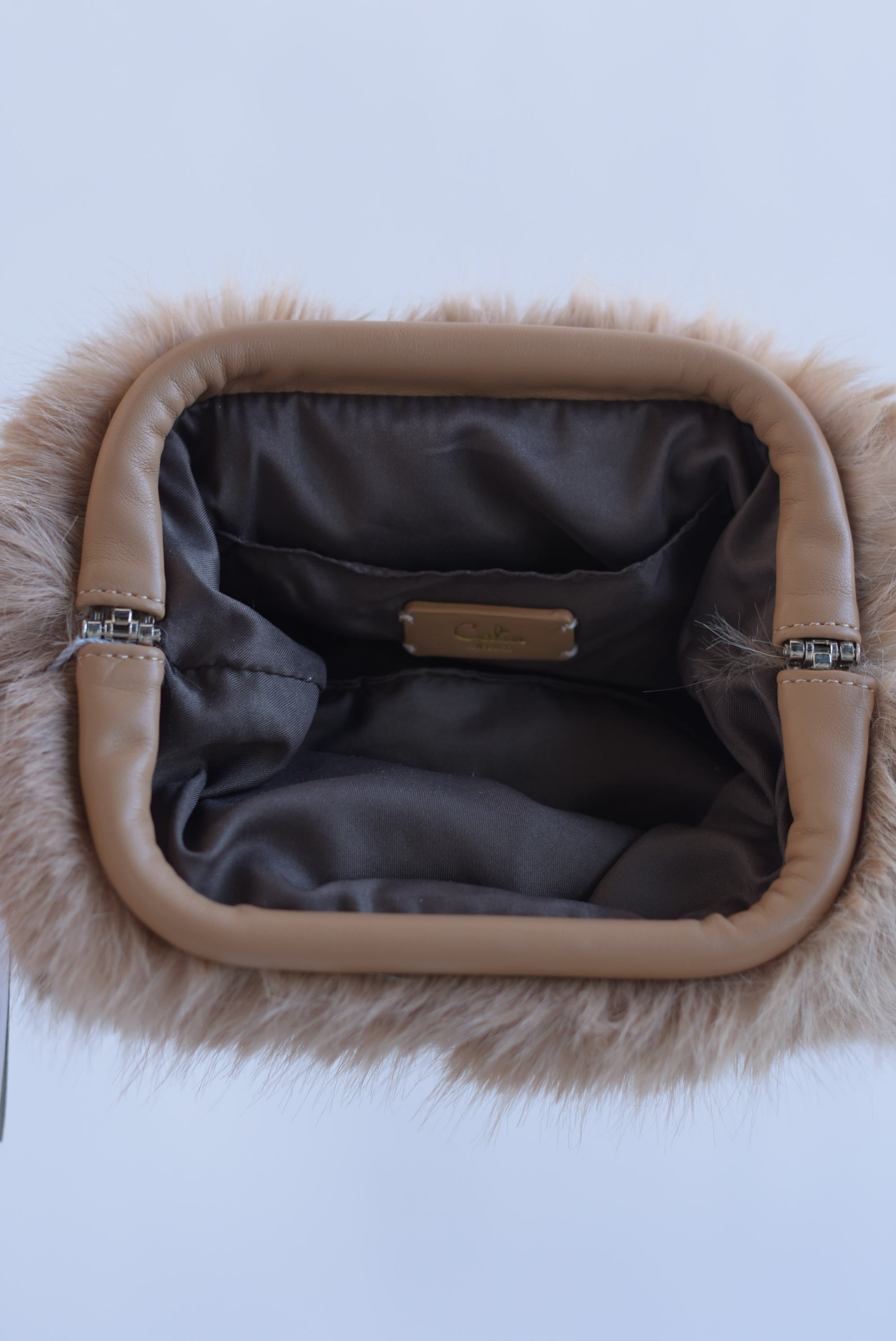 Bolso Clutch fur Moka