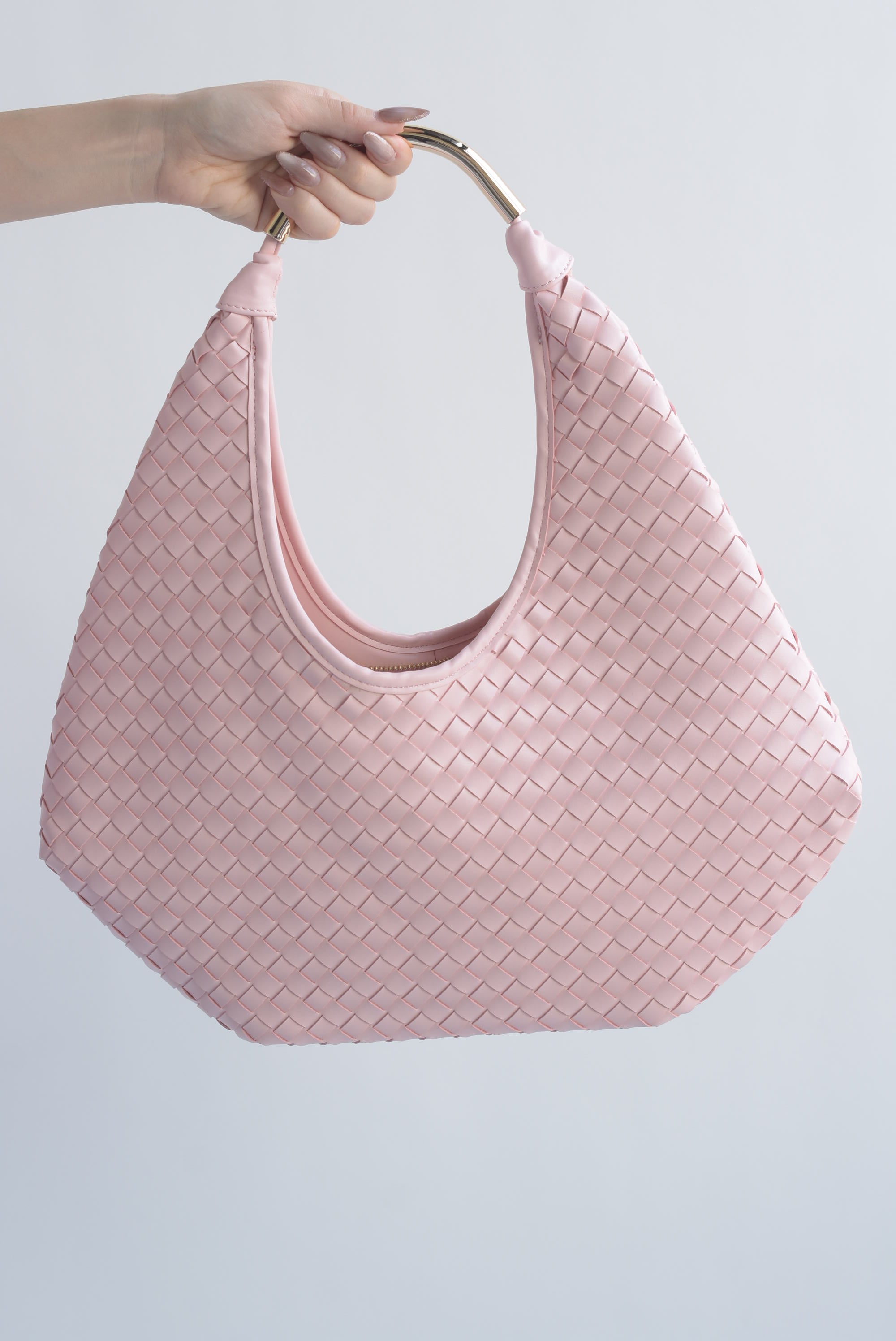 Bolso boho vinipiel trenzado